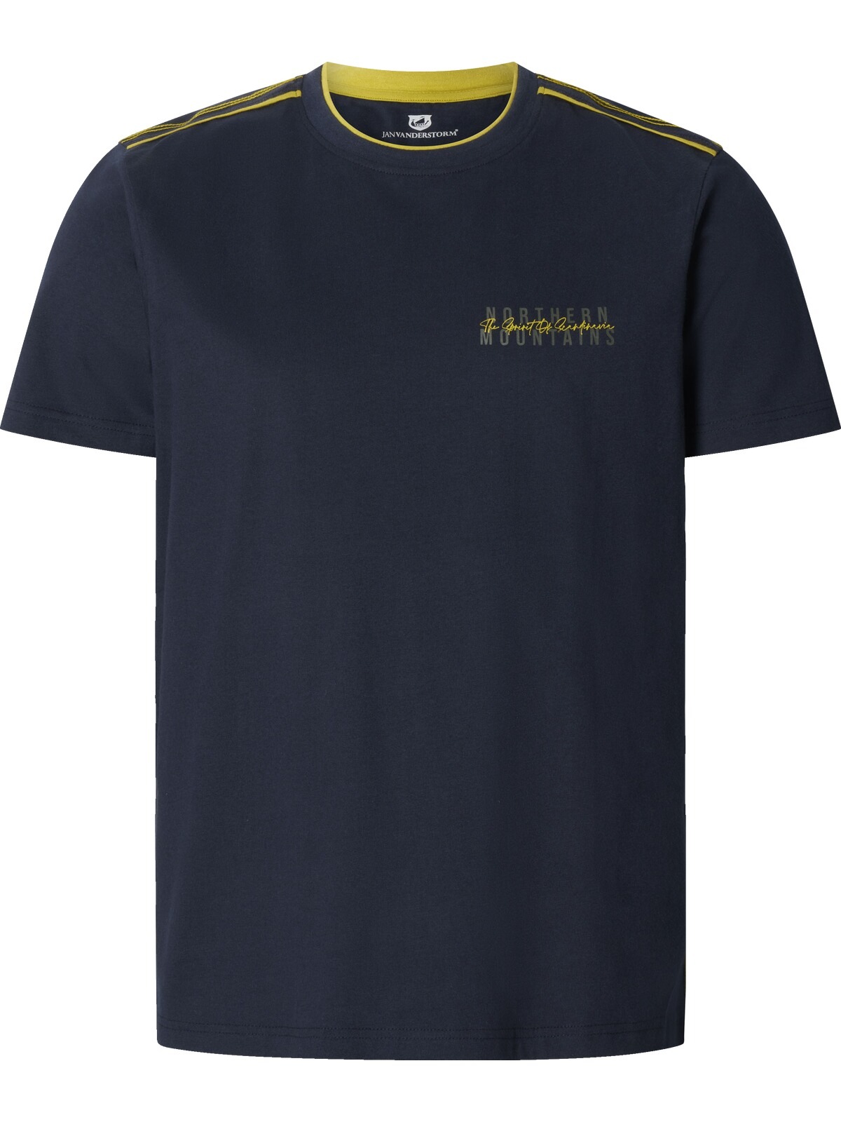 Jan Vanderstorm Rundhalsshirt "T-Shirt DOMAR" günstig online kaufen