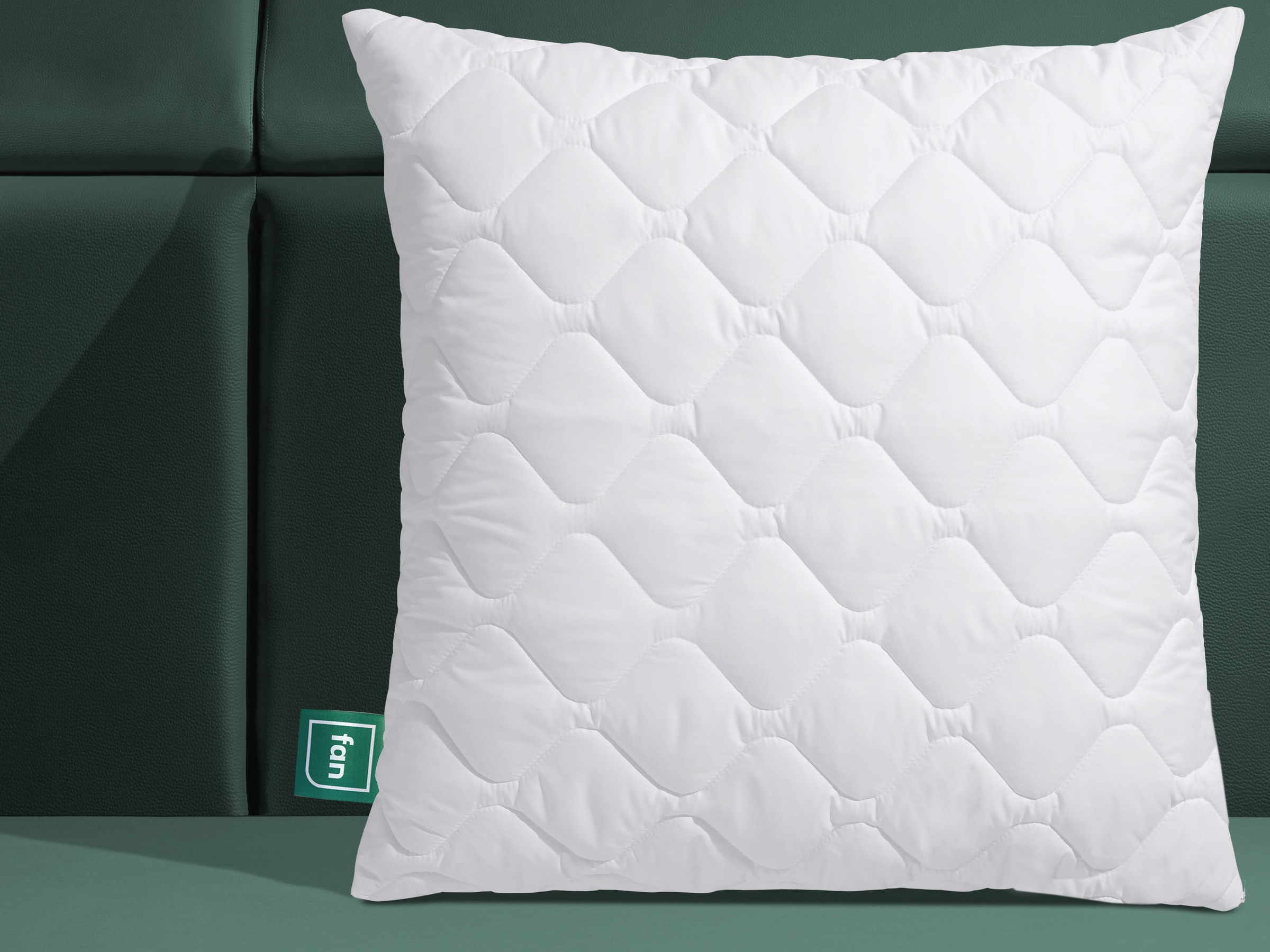 fan Microfaserkissen "Kansas, mit Baumwollbezug und Reißverschluss" Füllung günstig online kaufen