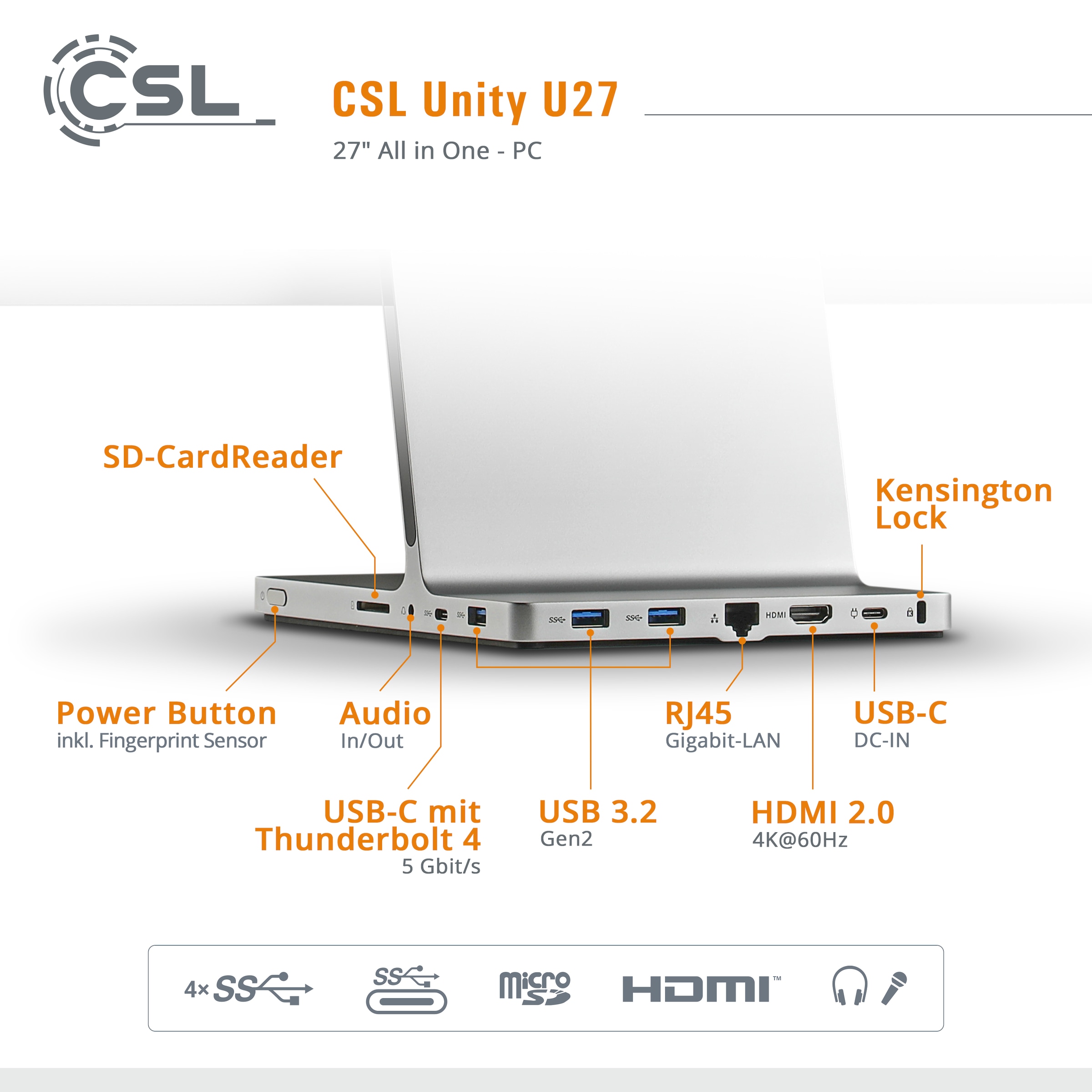 CSL Gaming-PC »Unity U27«
