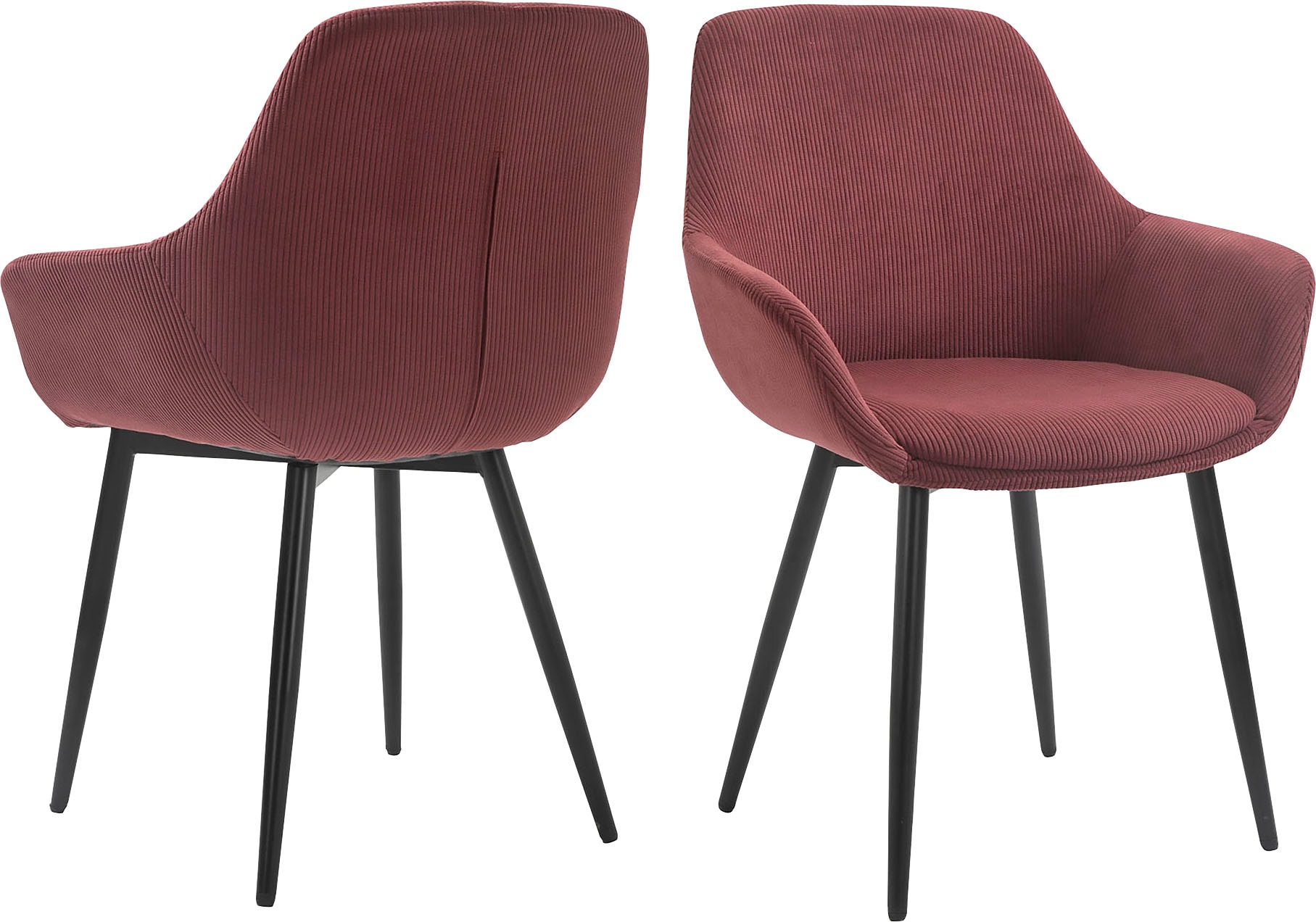 SalesFever Armlehnstuhl "Komfortabler Esszimmerstuhl im zeitlosen Design" ( günstig online kaufen