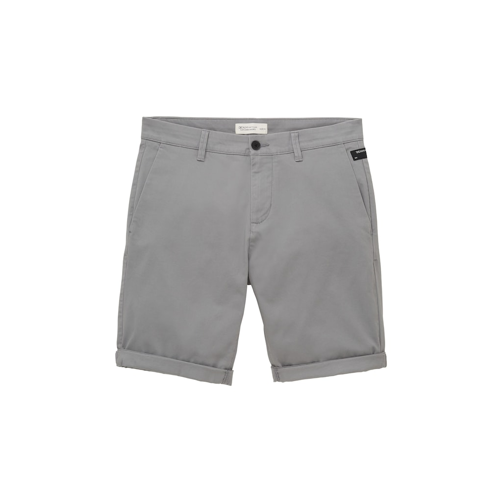 TOM TAILOR Denim Chinoshorts, mit Eingrifftaschen und Stretch