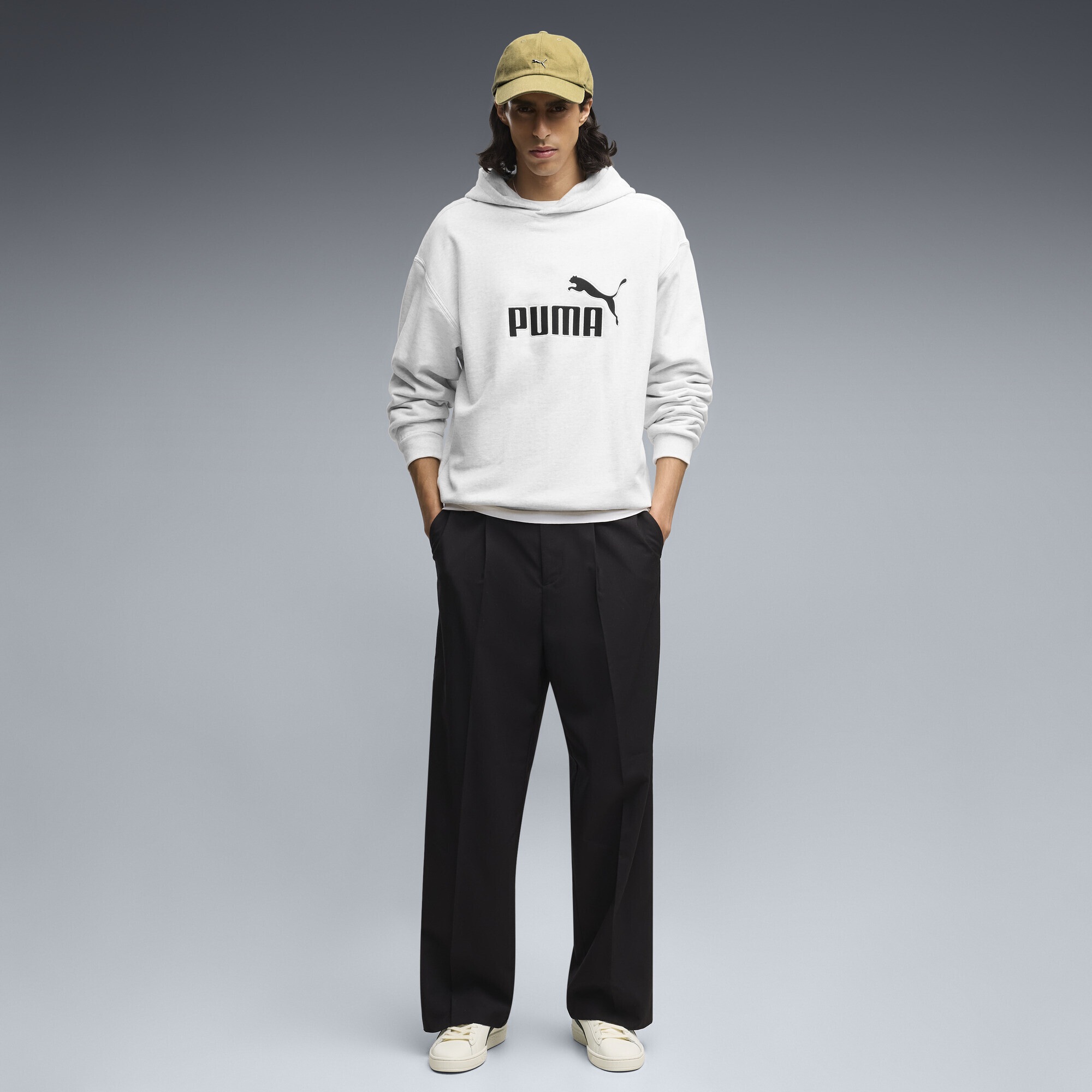 PUMA Hoodie »Essentials Elevated No. 1 Relaxed Hoodie Herren«

