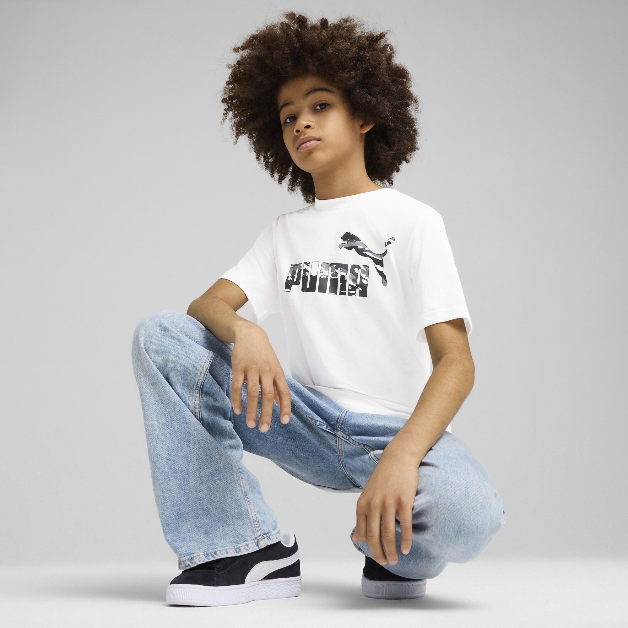 PUMA T-Shirt »Essentials Camo T-Shirt Jungen«