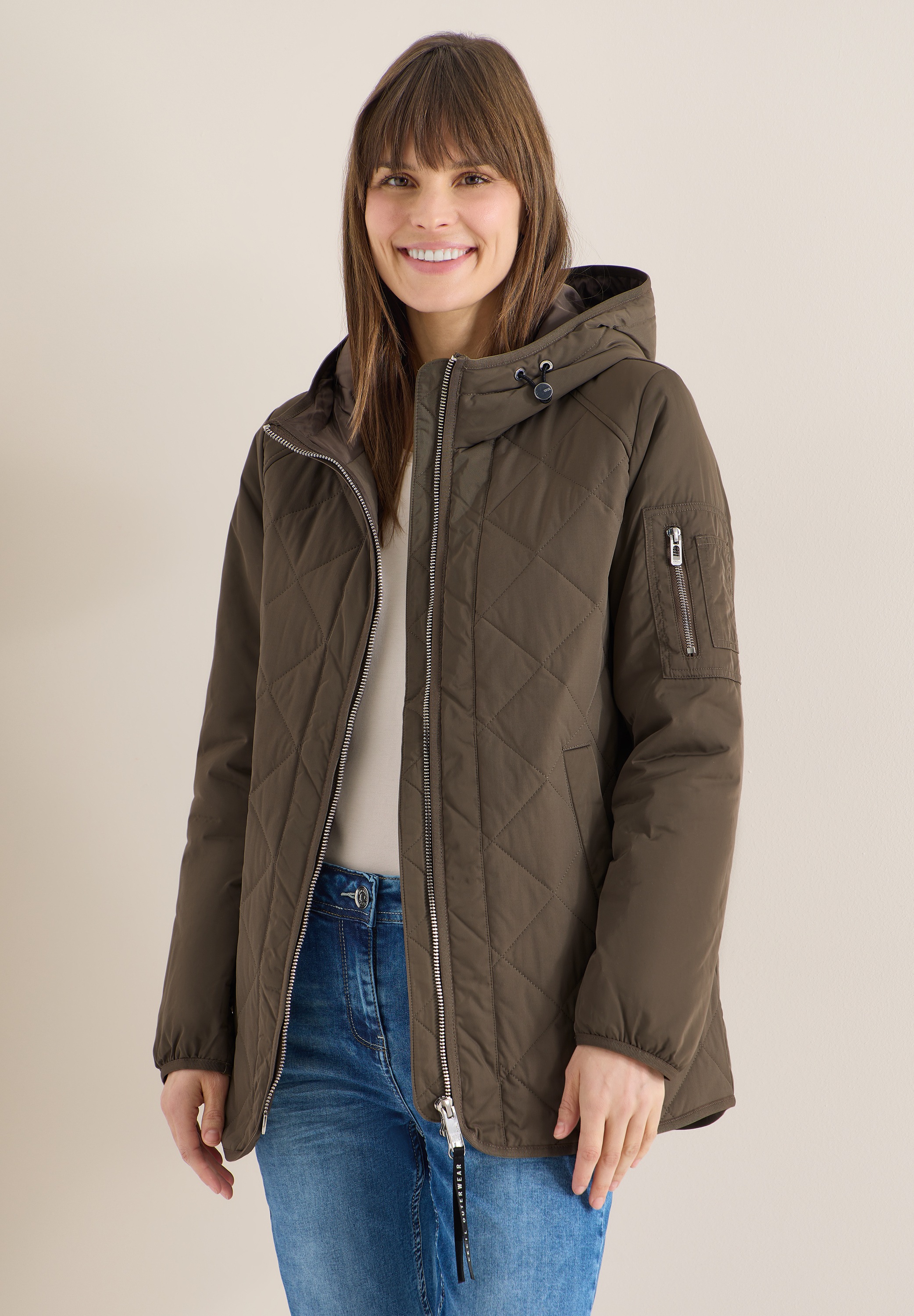 Cecil Steppmantel mit moderner Steppung günstig online kaufen