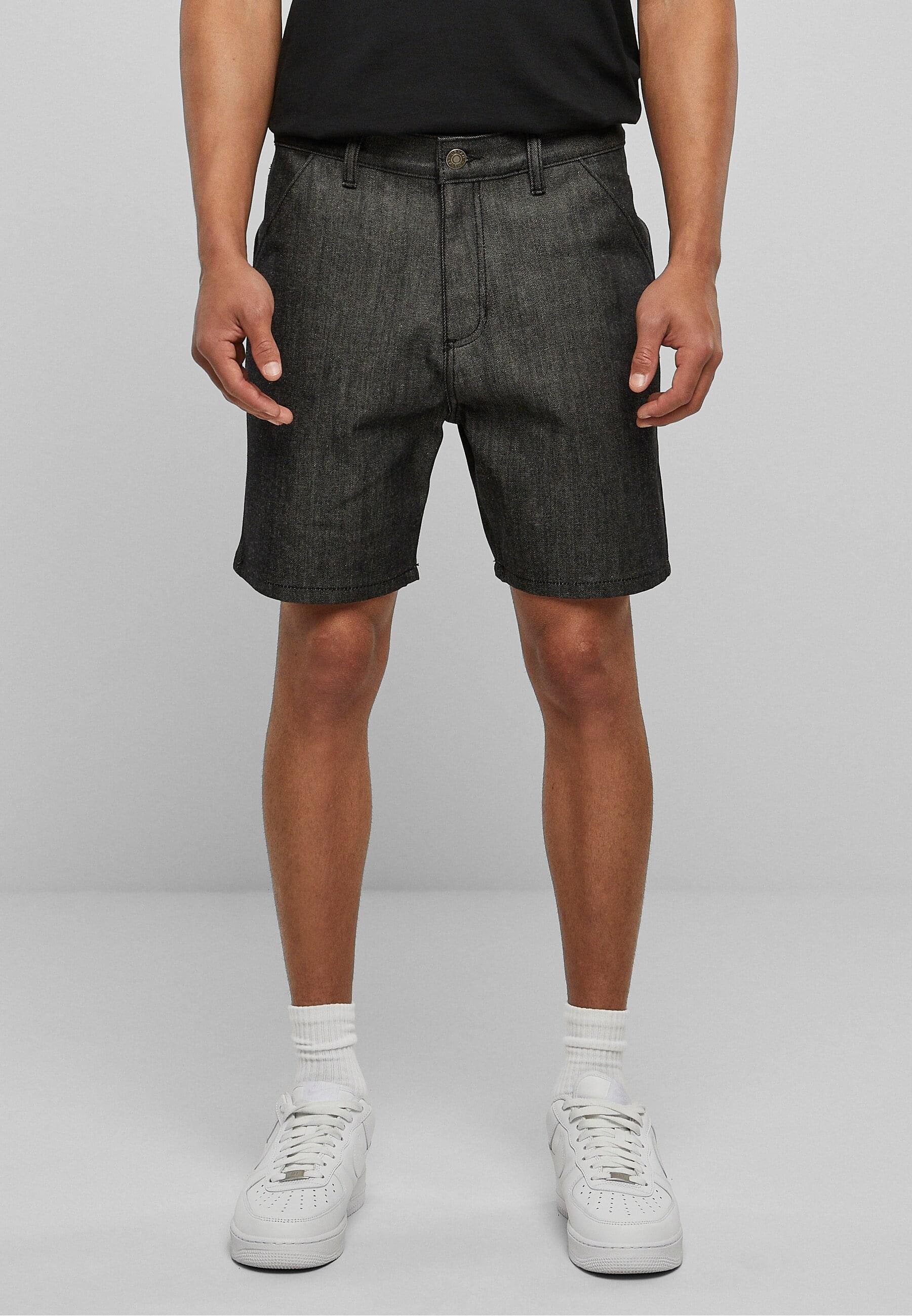 URBAN CLASSICS Shorts »Urban Classics Herren Denim Bermuda Shorts«, (1 tlg.)