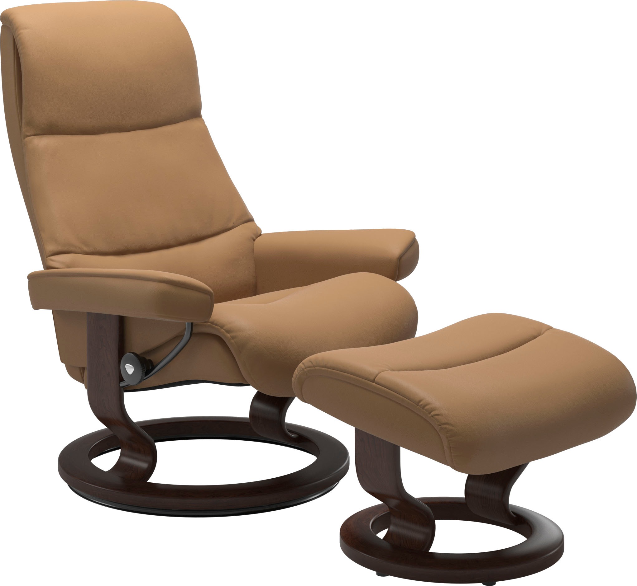 Stressless Relaxsessel "View" mit Classic Base, Größe S,Gestell Braun günstig online kaufen