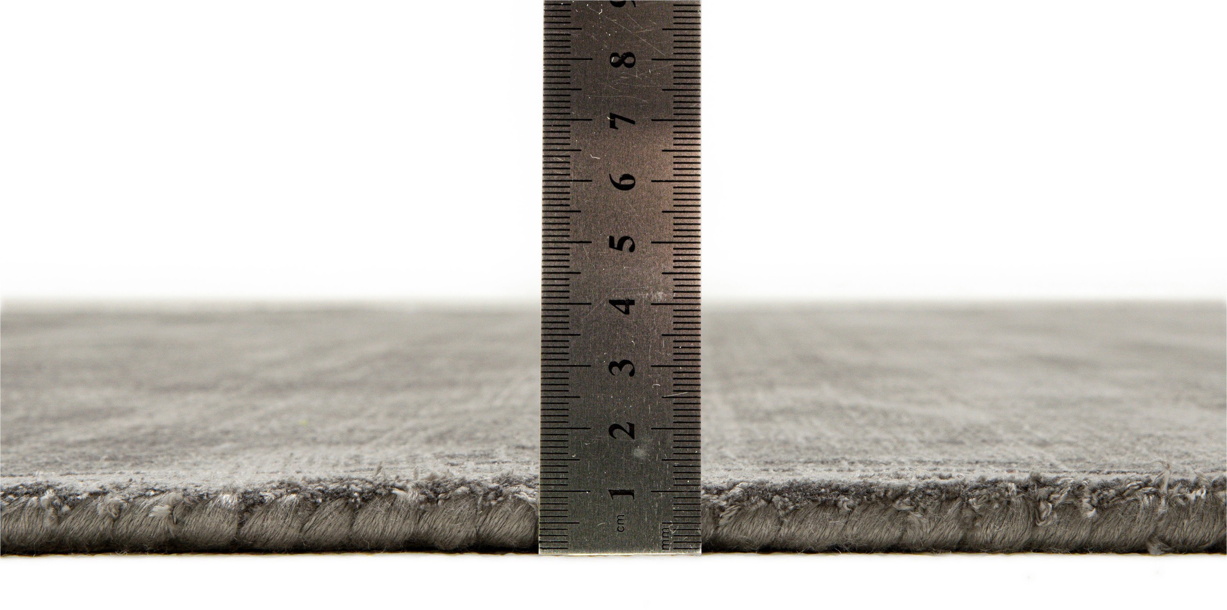 TOM TAILOR HOME Teppich »Shine uni«, rechteckig, 8 mm Höhe, Handweb Teppich, 100% Viskose, handgewebt, mit elegantem Schimmer