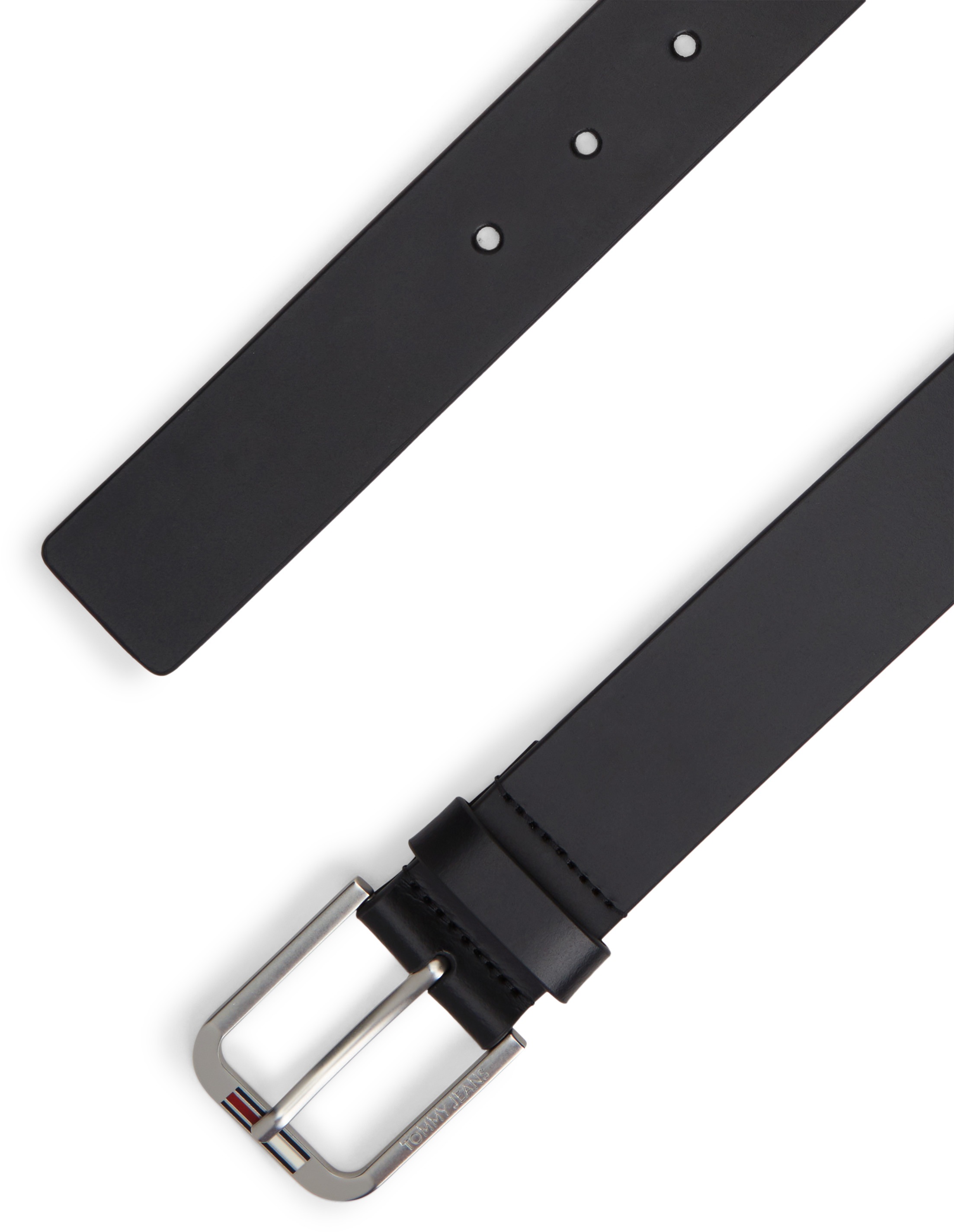 Tommy Jeans Ledergürtel »TJM AUSTIN«, 3,5 cm, glattes Finish, quadratische Schnalle