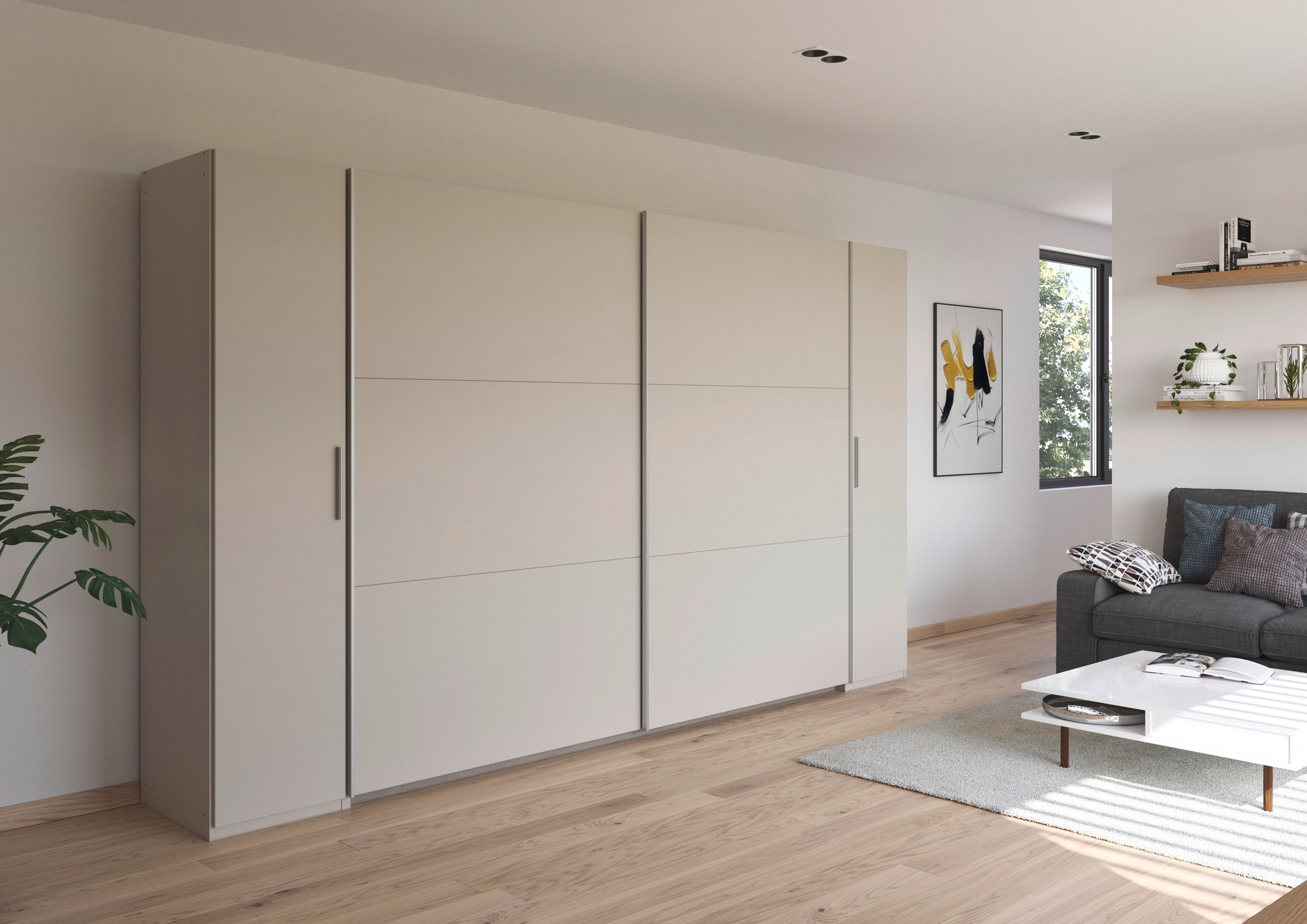 rauch Schwebetürenschrank "Kleiderschrank Drehtürenschrank Schrank Garderob günstig online kaufen
