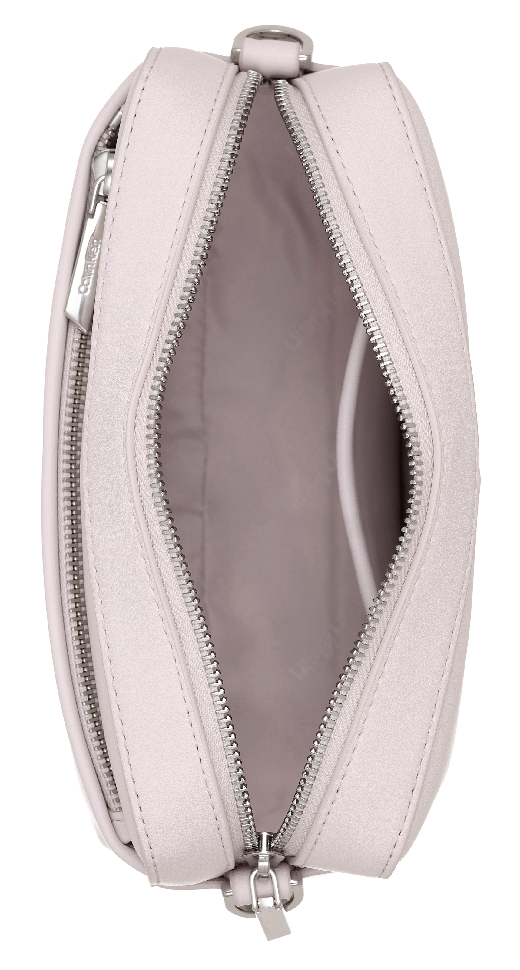 Calvin Klein Umhängetasche »CK MST DBL STRPS CMR«, Damen Schultertasche, Handtasche, Henkeltasche mit kleinem Logo