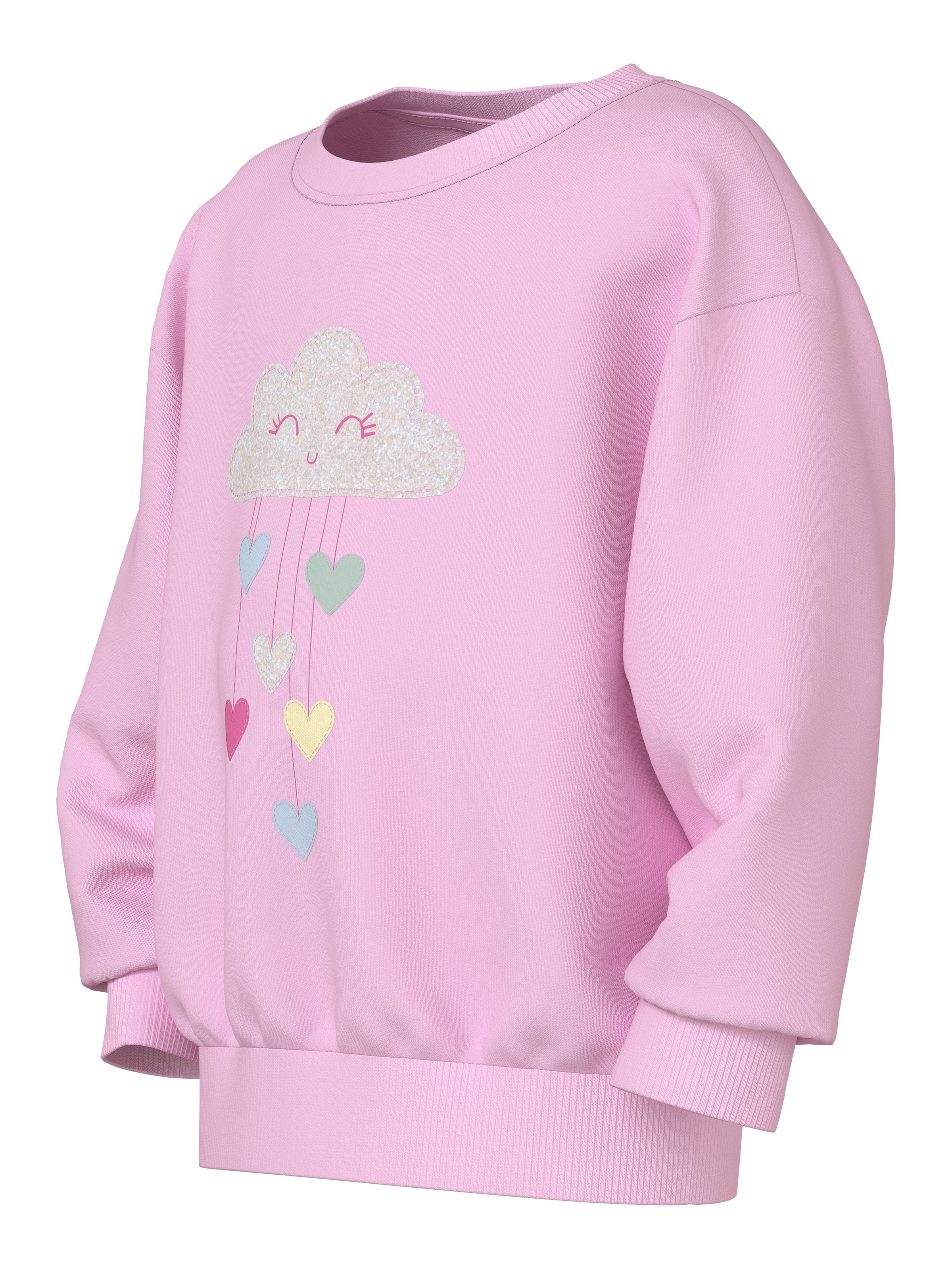 Thumbnail - Name It Sweatshirt "NMFVISUS LS RLX SWEAT UNB"