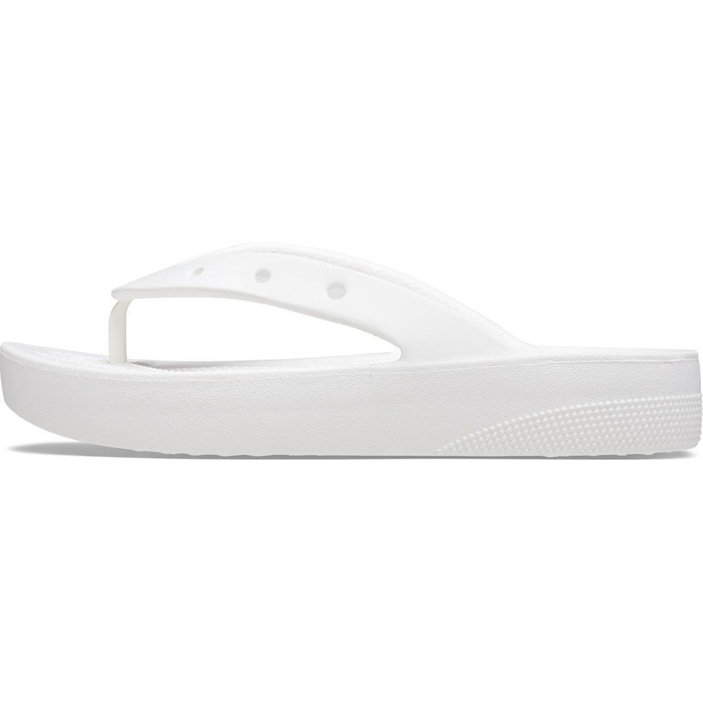 Crocs Zehentrenner »Classic Platform Flip W«