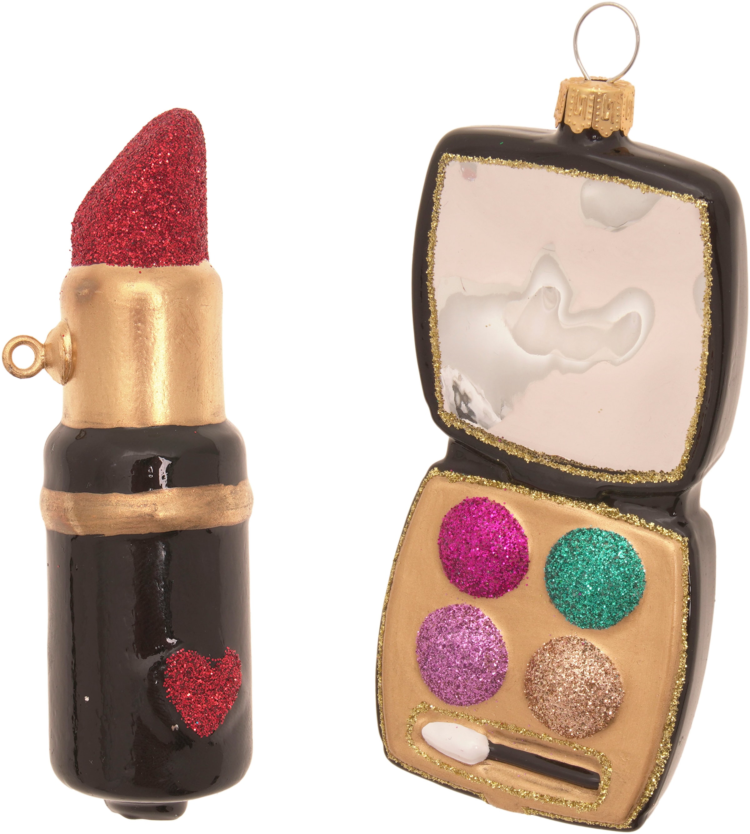 Krebs Glas Lauscha Christbaumschmuck »Make-Up rinkinys Mu...