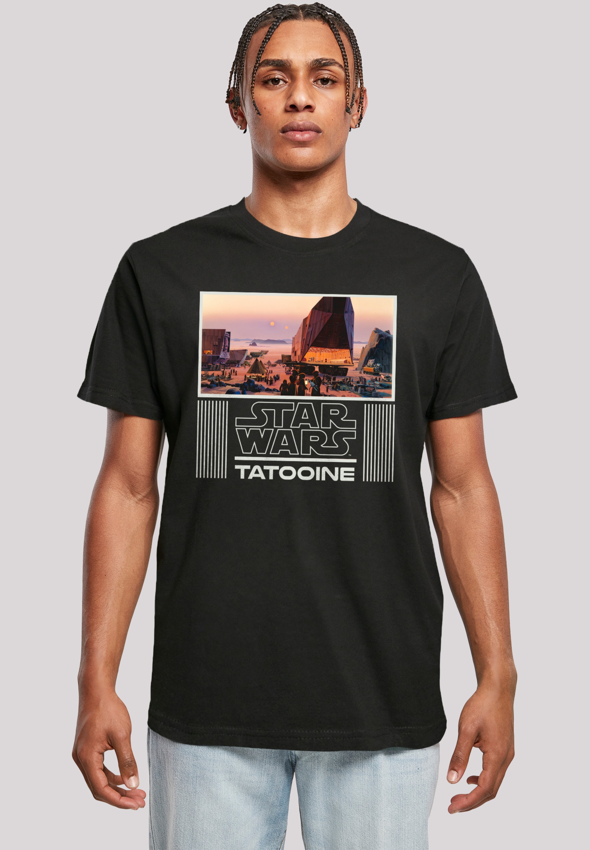 F4NT4STIC T-Shirt "Star Wars Tatooine Panorma", Premium Qualität, Star Wars günstig online kaufen