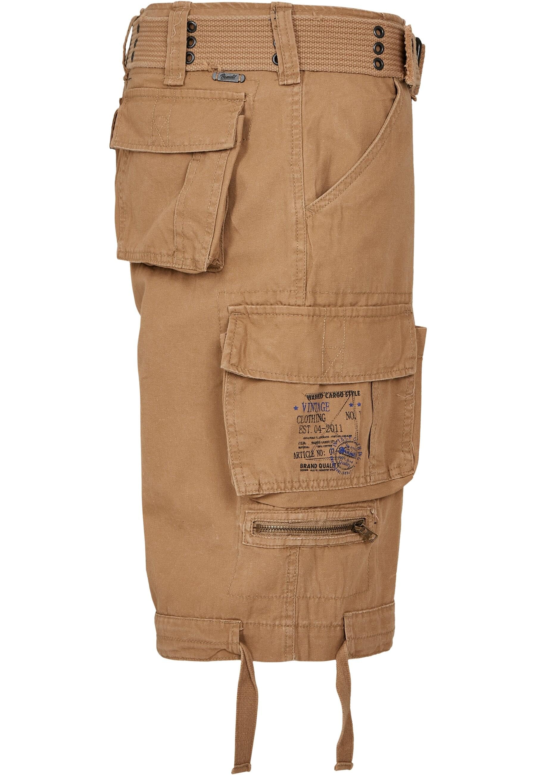 Brandit Cargoshorts »Brandit Herren Savage Vintage Cargo Shorts«, (1 tlg.)