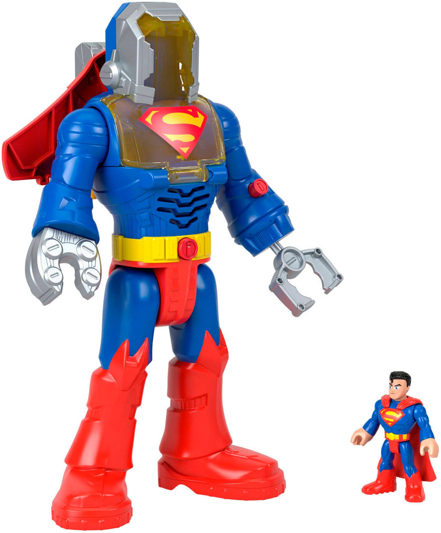 Mattel® Actionfigur »Imaginext DC Super Friends Superman Insider im Exo-Anzug«