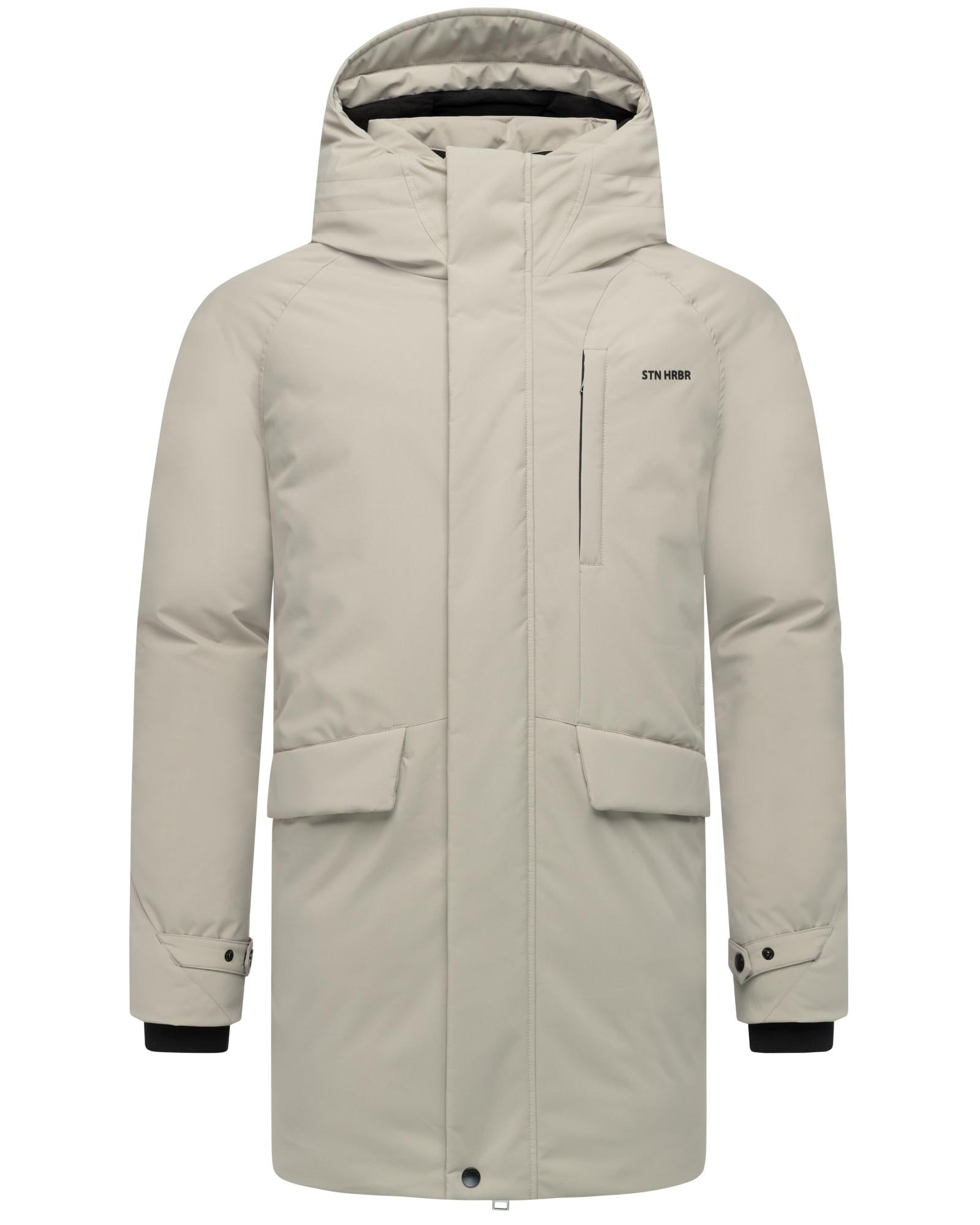 Stone Harbour Wintermantel "Emriis XX" Warmer Herren Mantel mit Magnet-Knöp günstig online kaufen