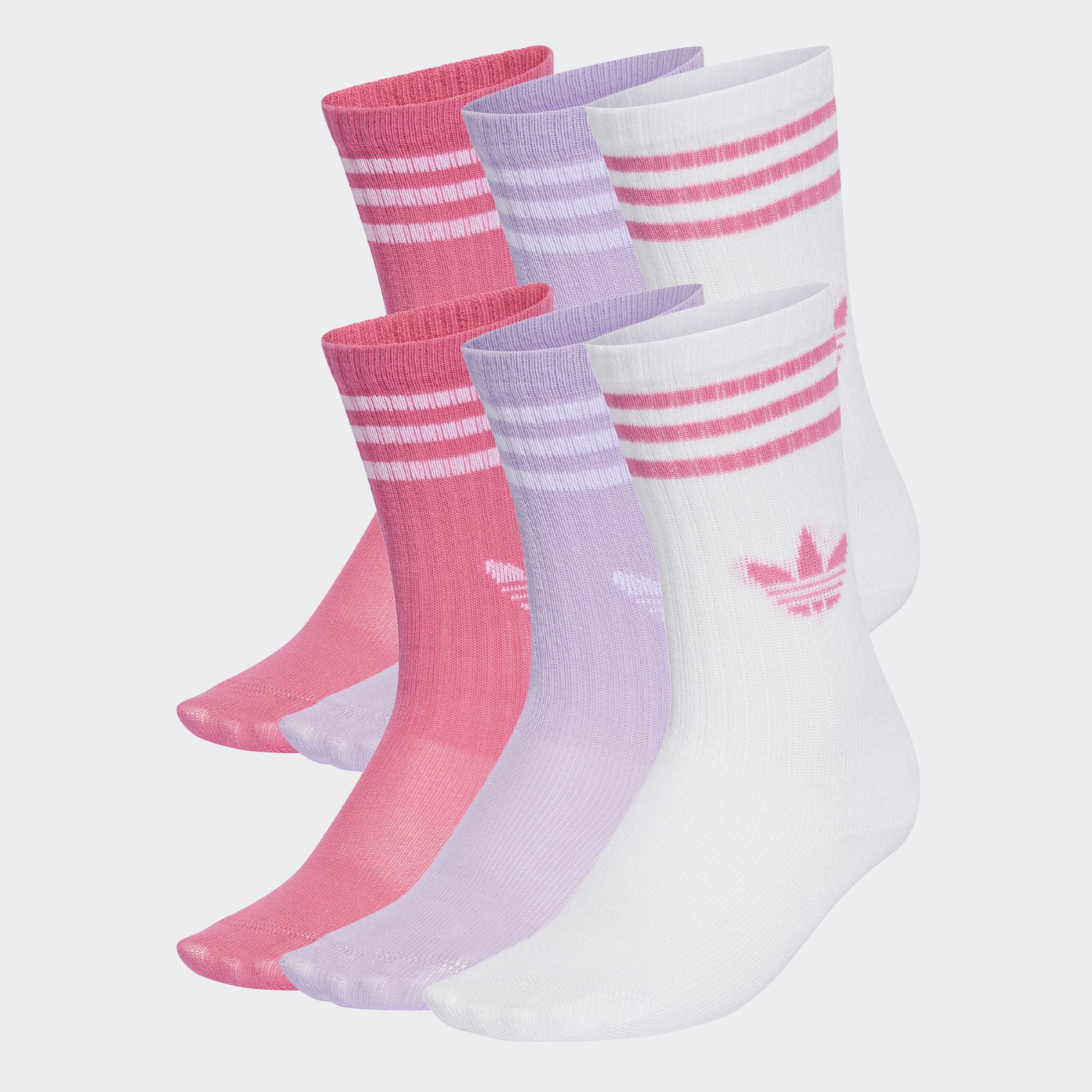 adidas Originals "3-STREIFEN KIDS CREW 6 PARA" 6 Paar tlg.