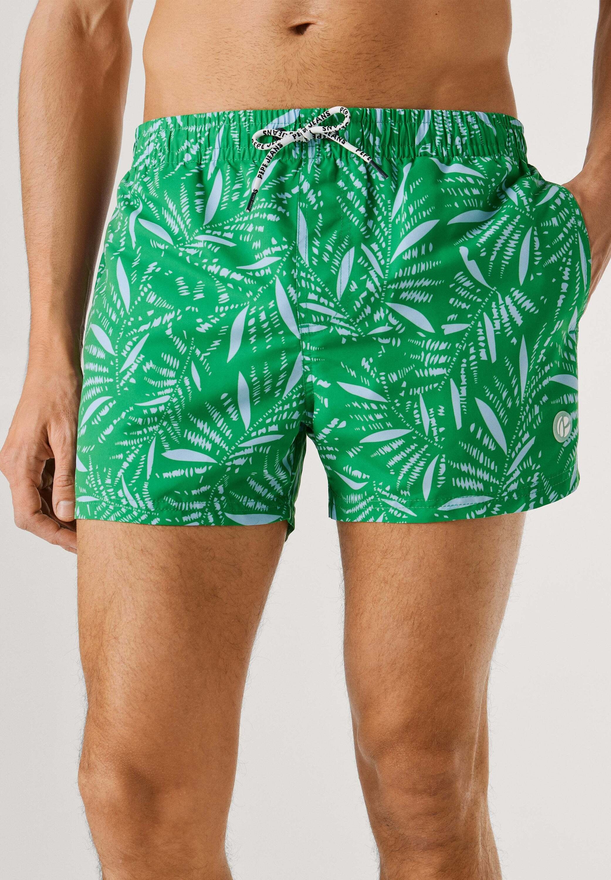 Pepe Jeans Schwimmanzug »swimsuit DOTTED LEAVES SH SWIMSHORT«