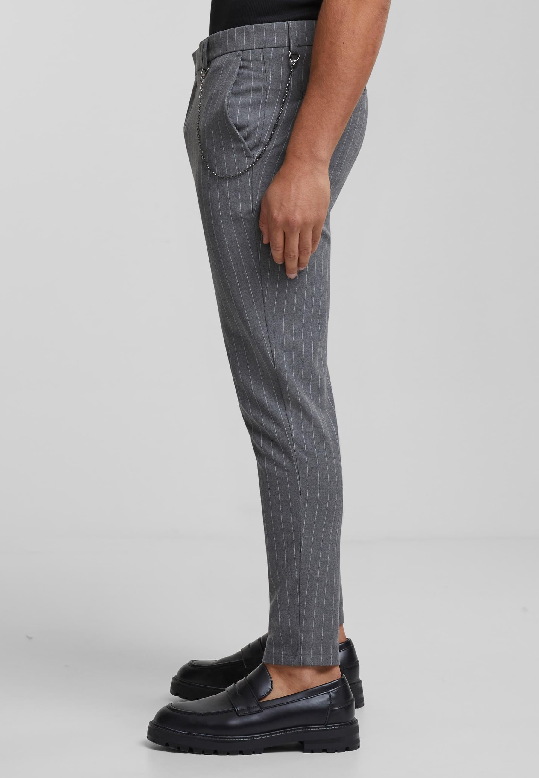 2Y Studios Stoffhose »2Y Studios Herren 2Y Cropped Pants Pinstripe«, (1 tlg.)