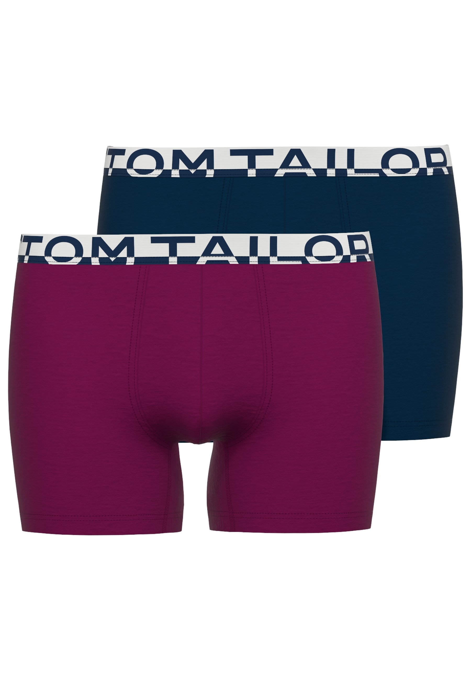 TOM TAILOR "Kentucky" 2er-Pack, bequem, eng, elastisch, Baumwollmix, Logobu günstig online kaufen