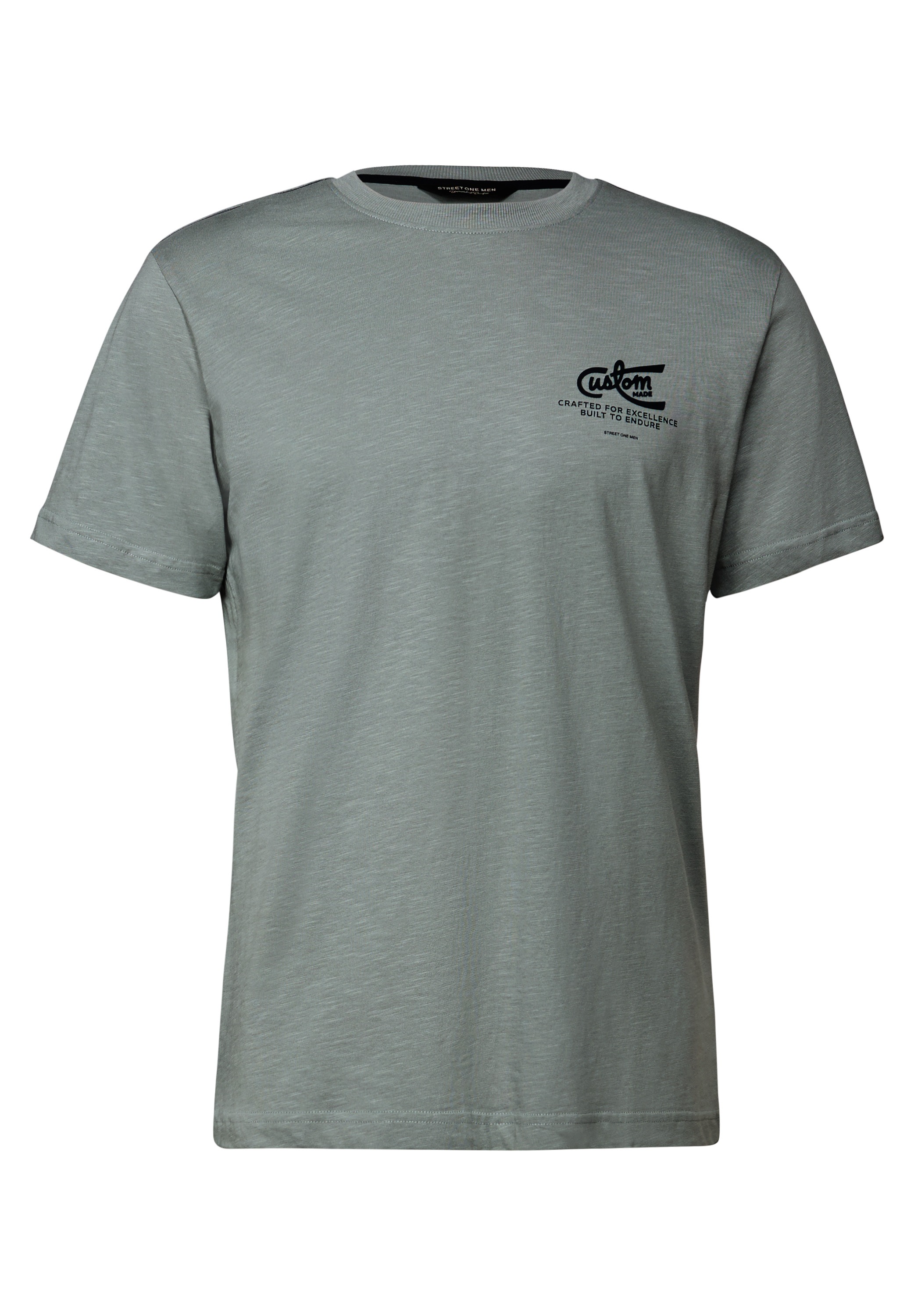 STREET ONE MEN T-Shirt, aus reiner Baumwolle