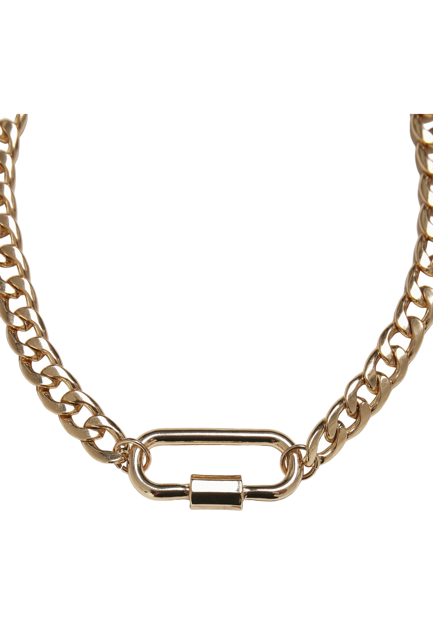 URBAN CLASSICS Halsreif »Urban Classics Unisex Fastener Necklace«