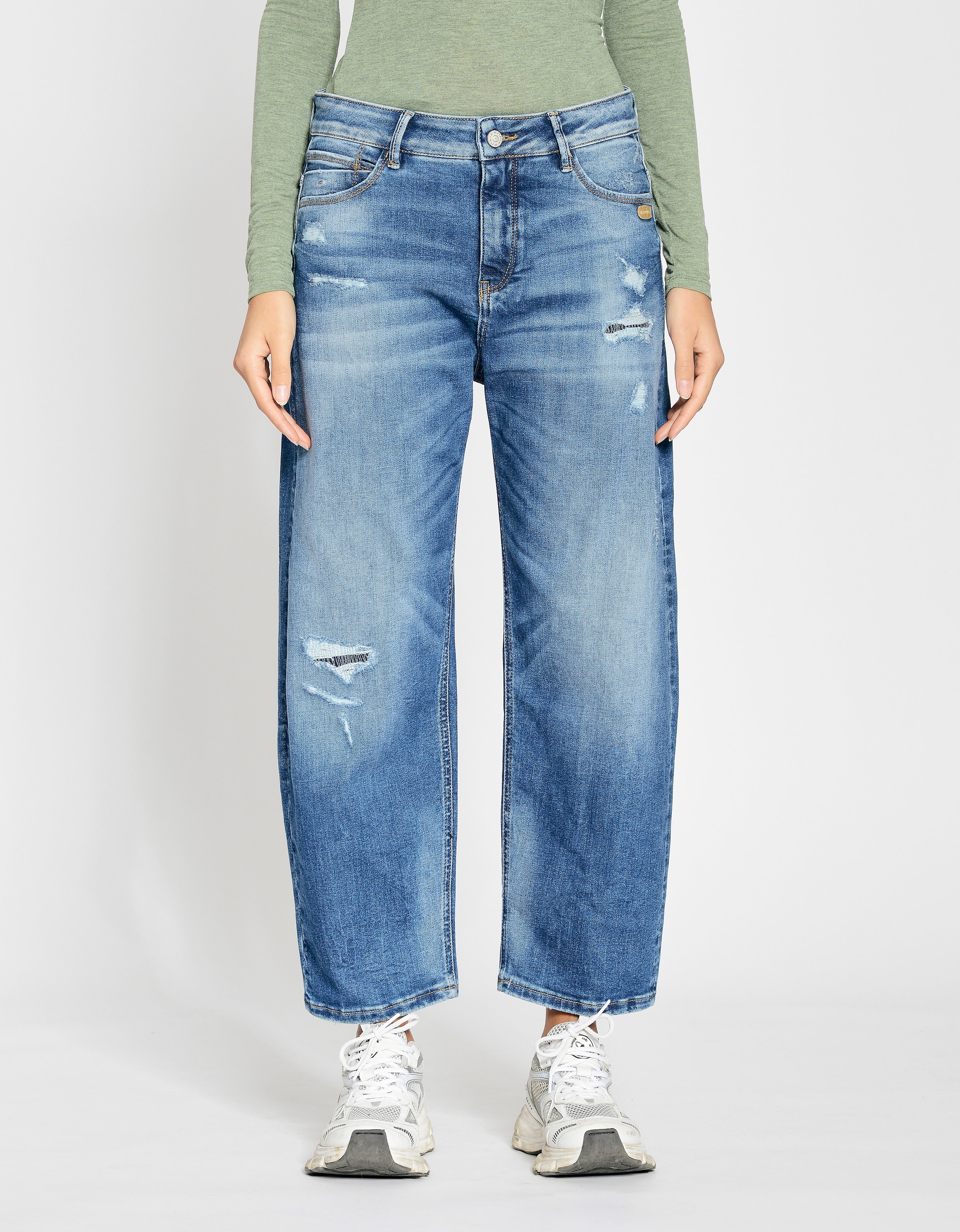 GANG 5-Pocket-Jeans "94IDA", cropped günstig online kaufen