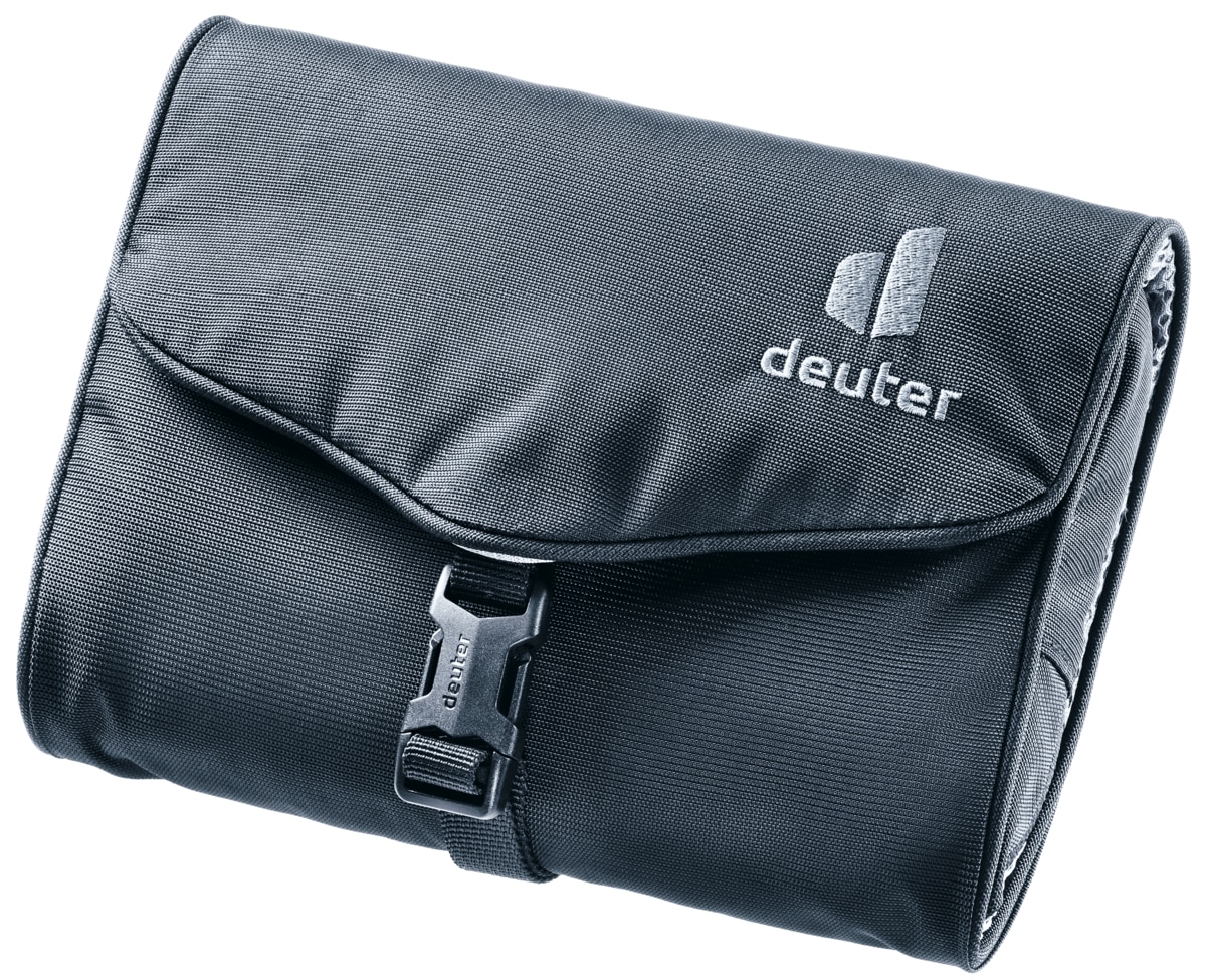 DEUTER Kulturbeutel "WASH BAG I", schwarz, Obermaterial: 100% Polyamid, Taschen