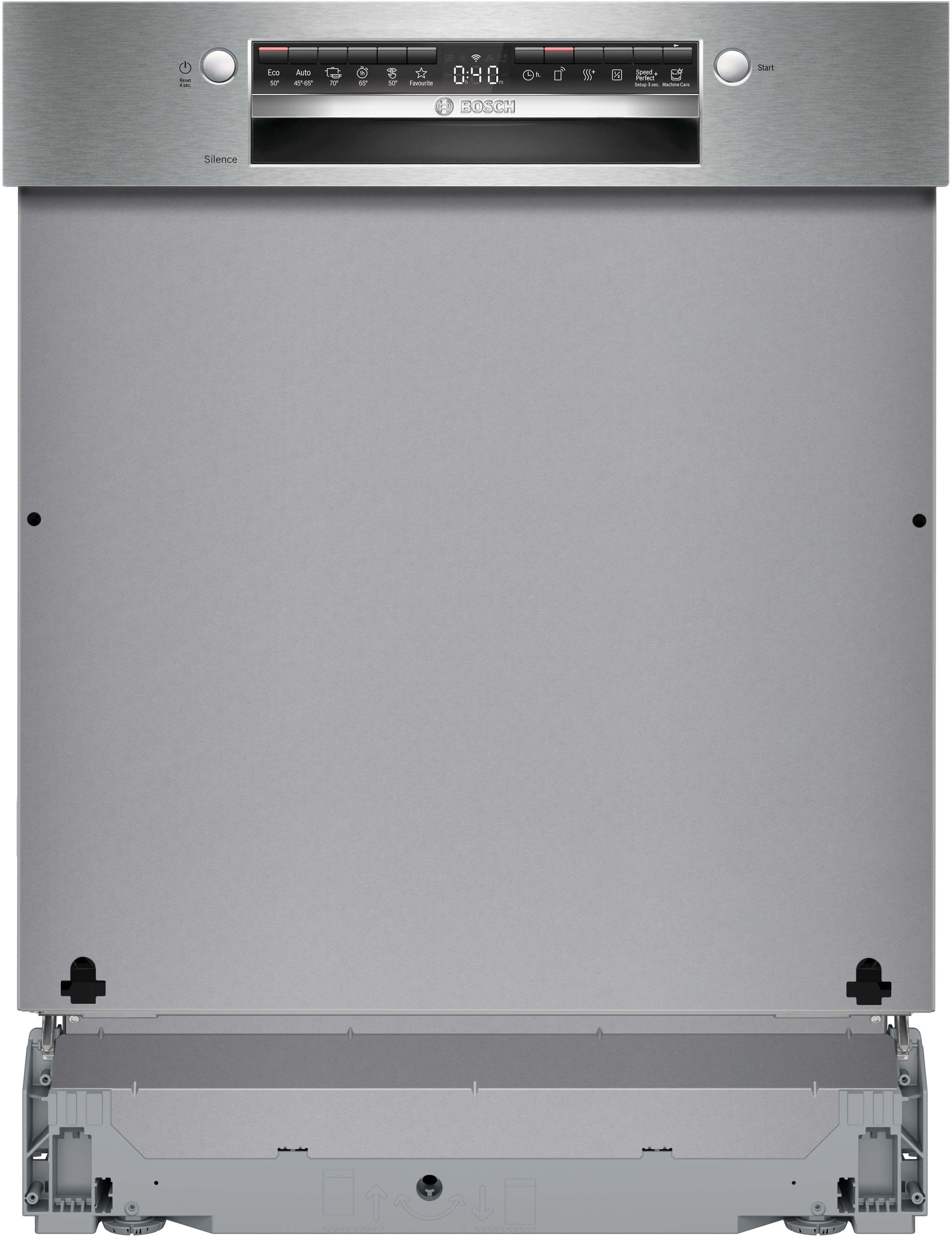 BOSCH teilintegrierbarer Geschirrspüler Serie 4 »SMI4HTS00E«, 13 Maßgedecke