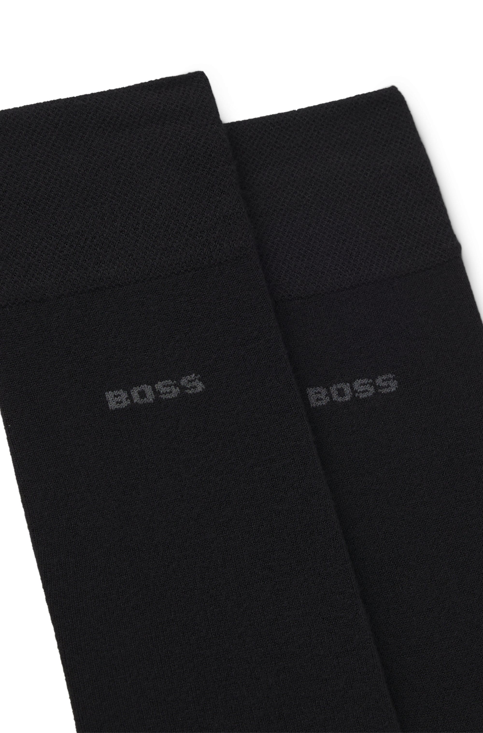 BOSS Businesssocken »2P RS Bamboo 1027«, (Packung, 2 Paar), mit Strickbündchen