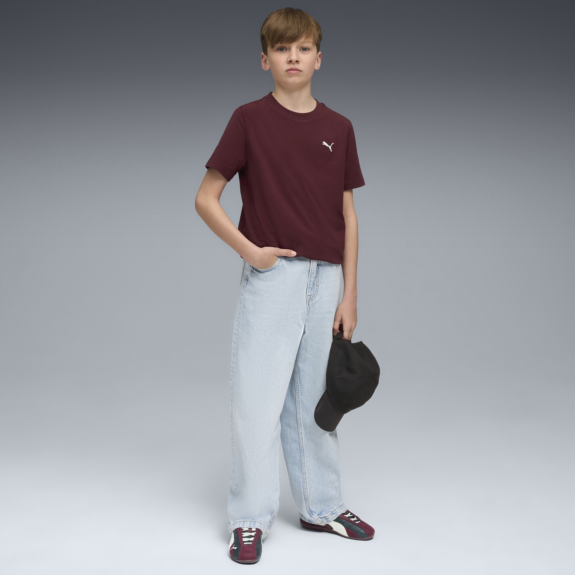 PUMA T-Shirt »WARDROBE ESS T-Shirt Jungen«