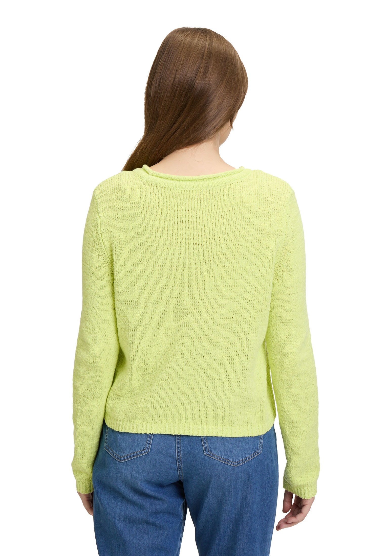 Betty Barclay Strickpullover »Betty Barclay Grobstrick-Pullover mit Effektgarn«, (1 tlg.), Effektgarn