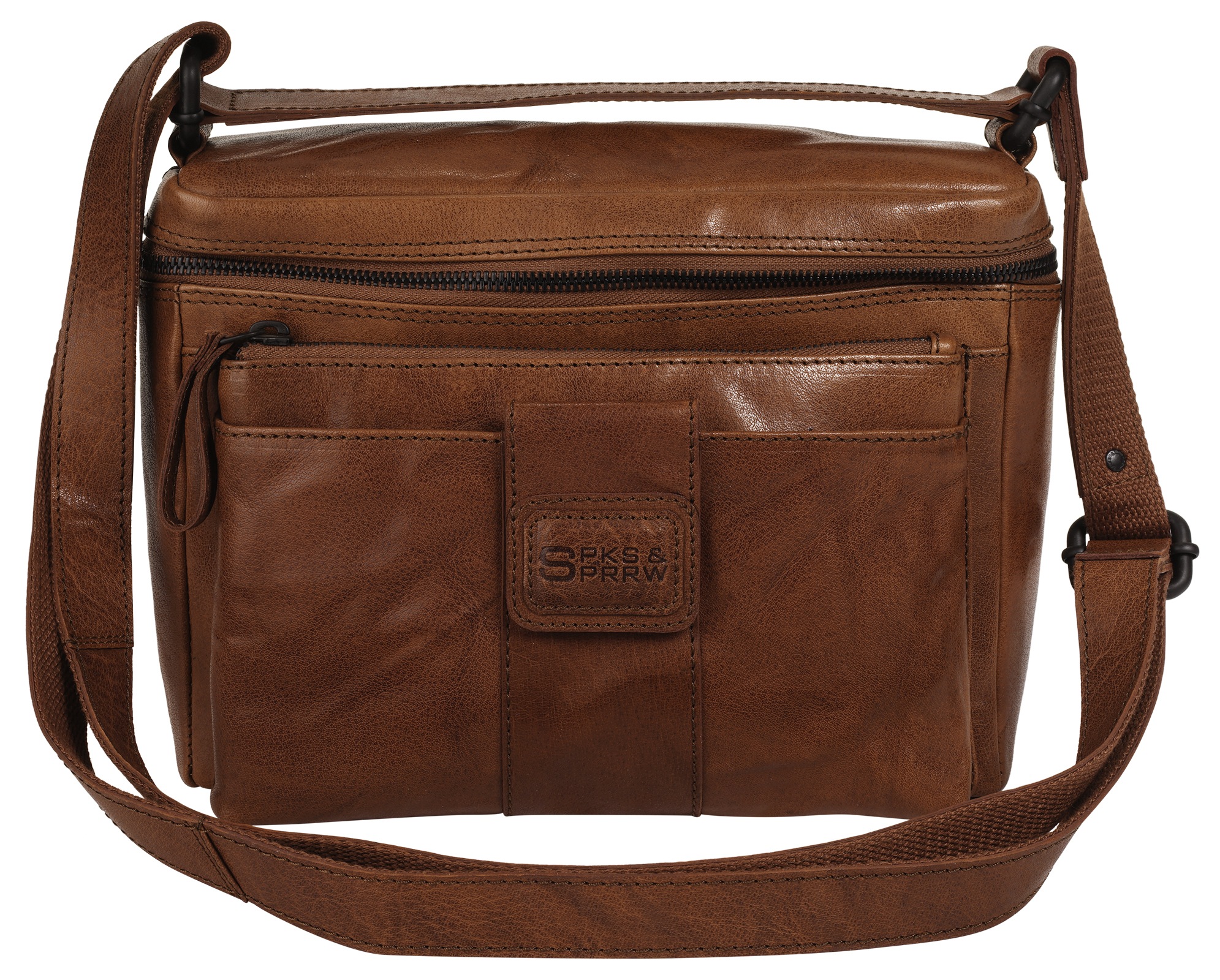 Spikes & Sparrow Umhängetasche echt Leder