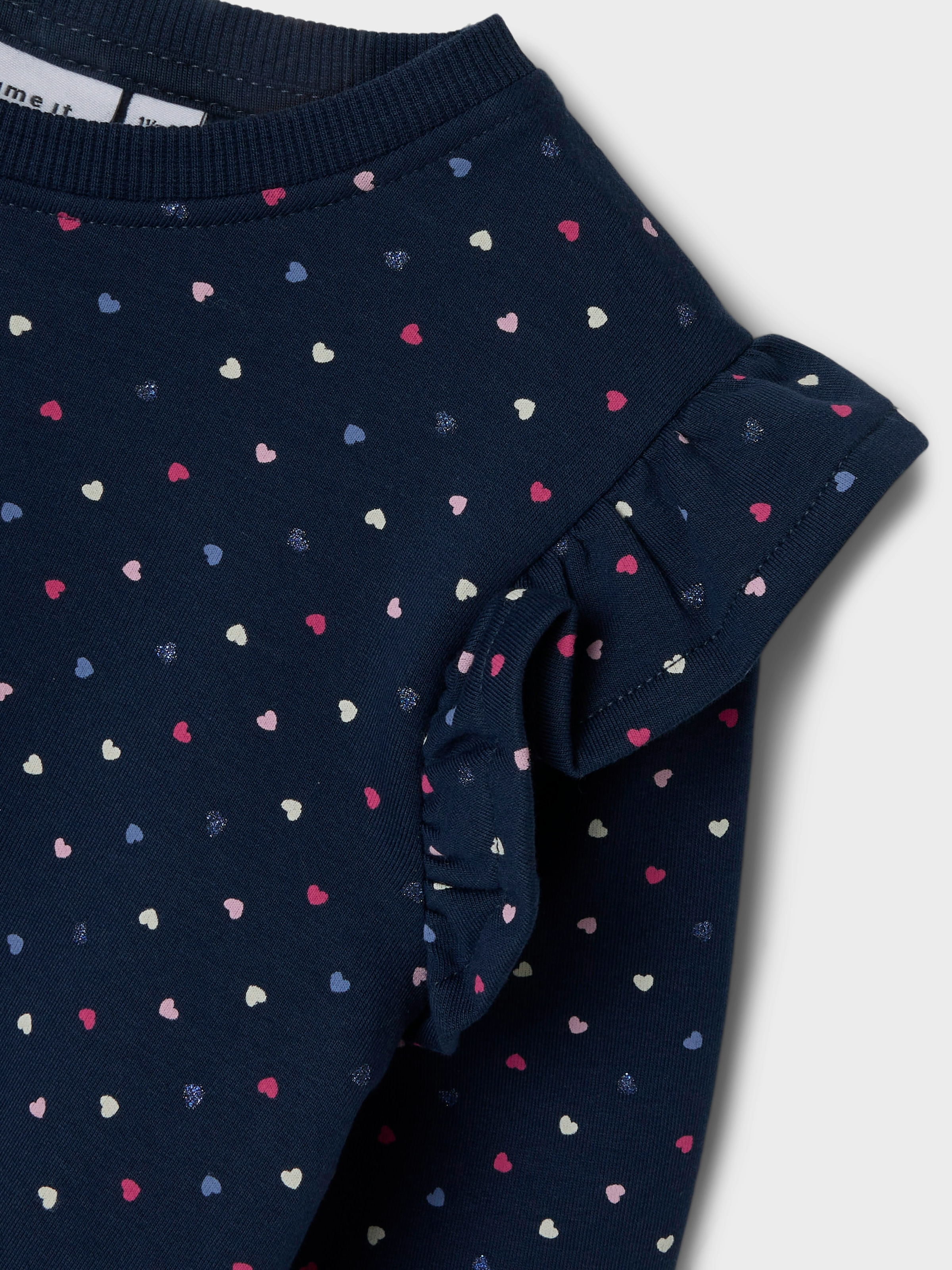 Name It Minikleid »NMFOEANA LS SWE DRESS BRU PB«