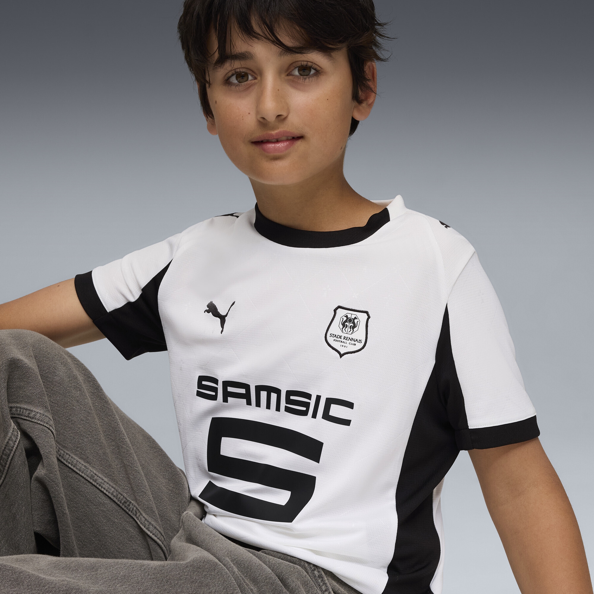 PUMA Trainingsshirt »Stade Rennais FC 25/26 Auswärtstrikot Jugendliche«