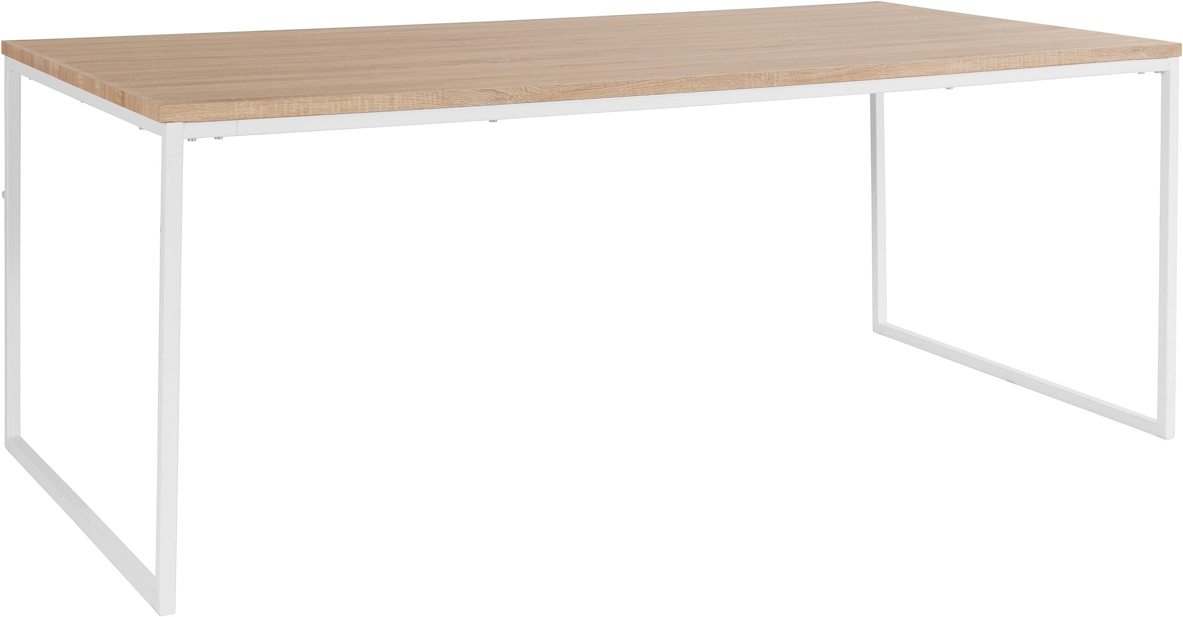 andas Esstisch »Hulsig«, (1 St.), mit Tischplatte in einer Holzoptik und fühlbare Struktur, Höhe 76 cm