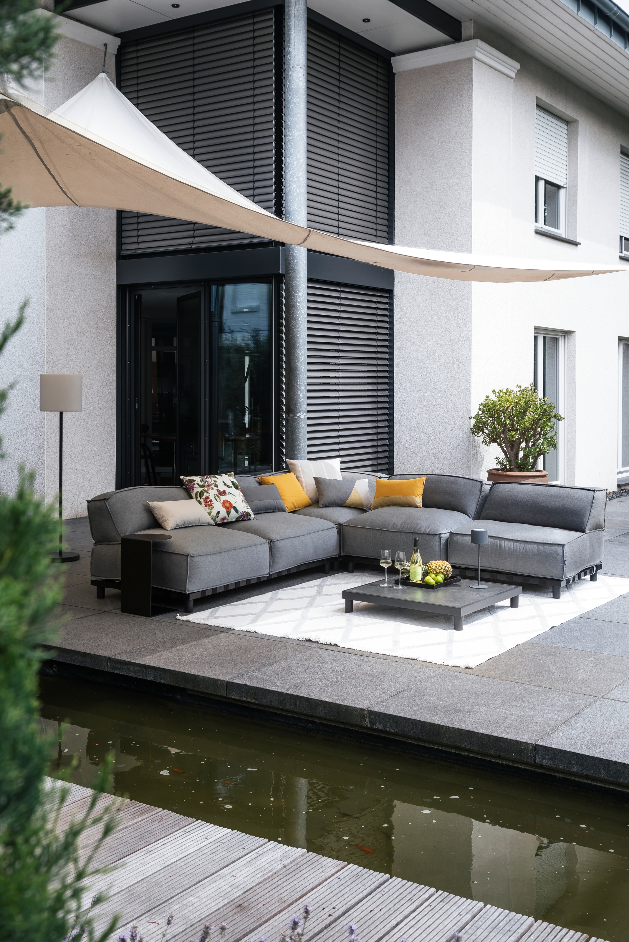 SCHÖNER WOHNEN-Kollektion Teppich »Summer 6352« rechteckig 6 mm Höhe In- und Outdoor geeignet, Hoch Tief Struktur, Robuster Teppich