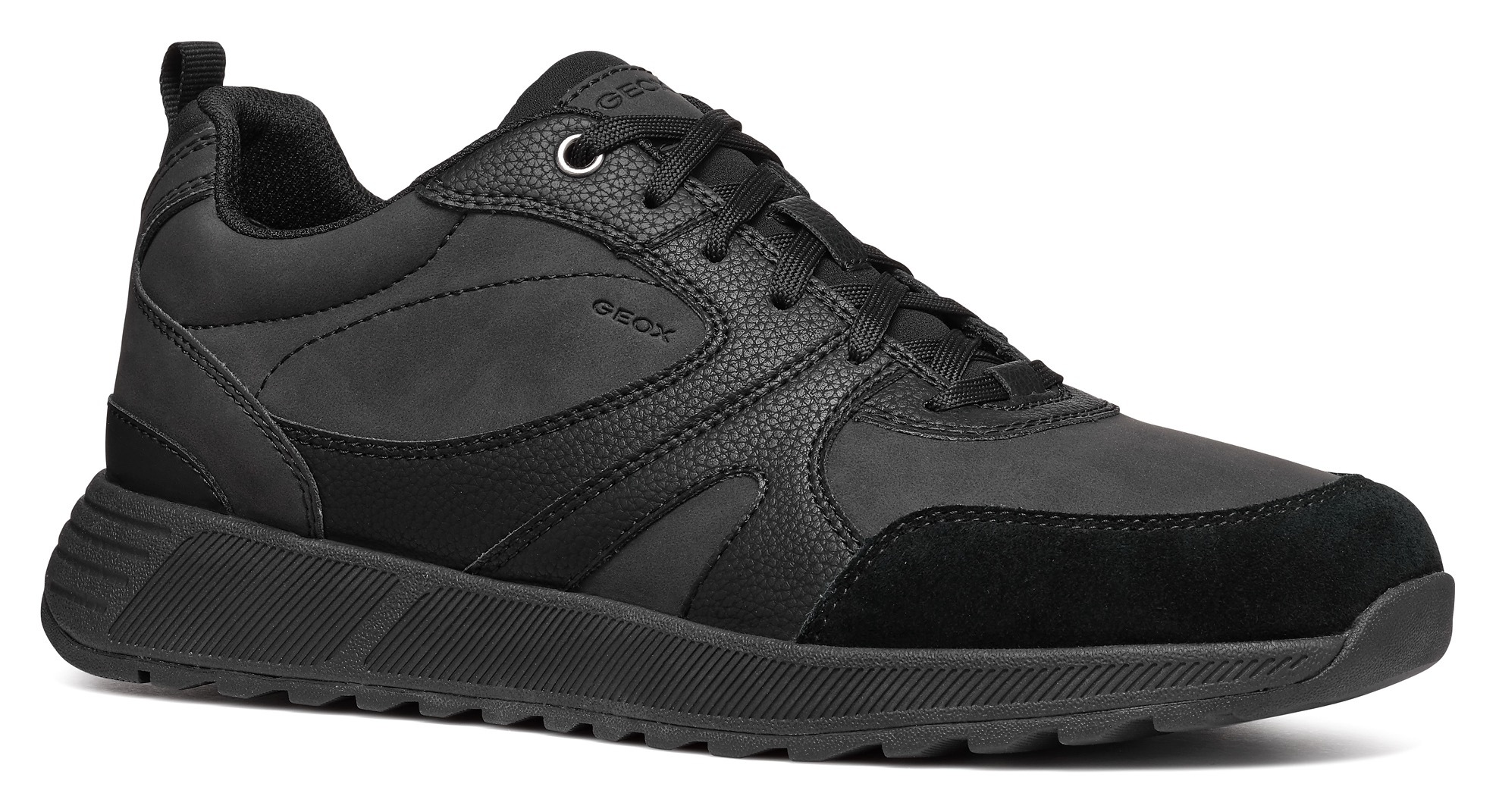 Geox Sneaker »U MOLVENO A«, Freizeitschuh, Halbschuh, Schnürschuh mit Plateausohle