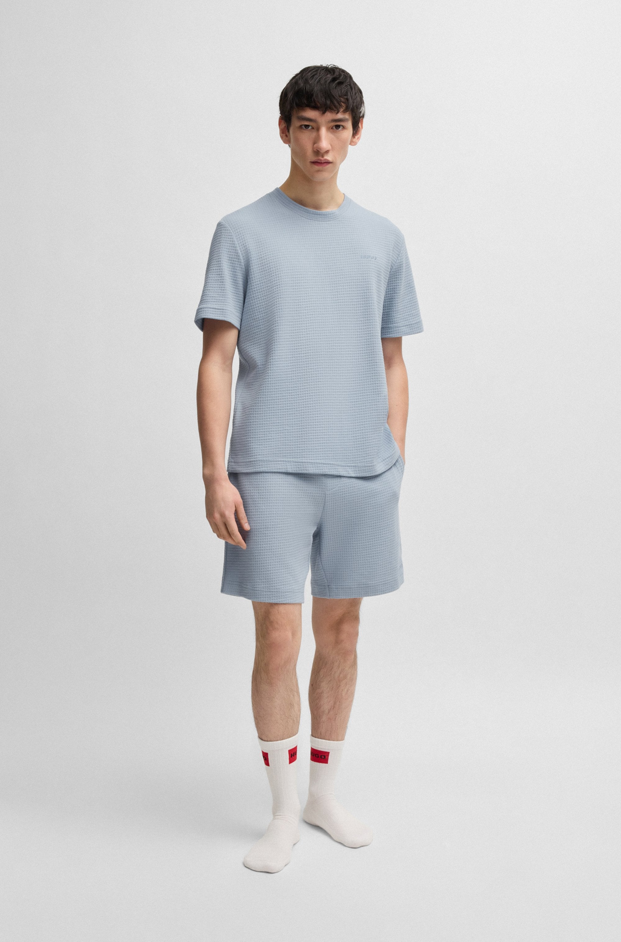 HUGO Underwear Pyjamashorts »Austin Short«, mit Tunnelzug