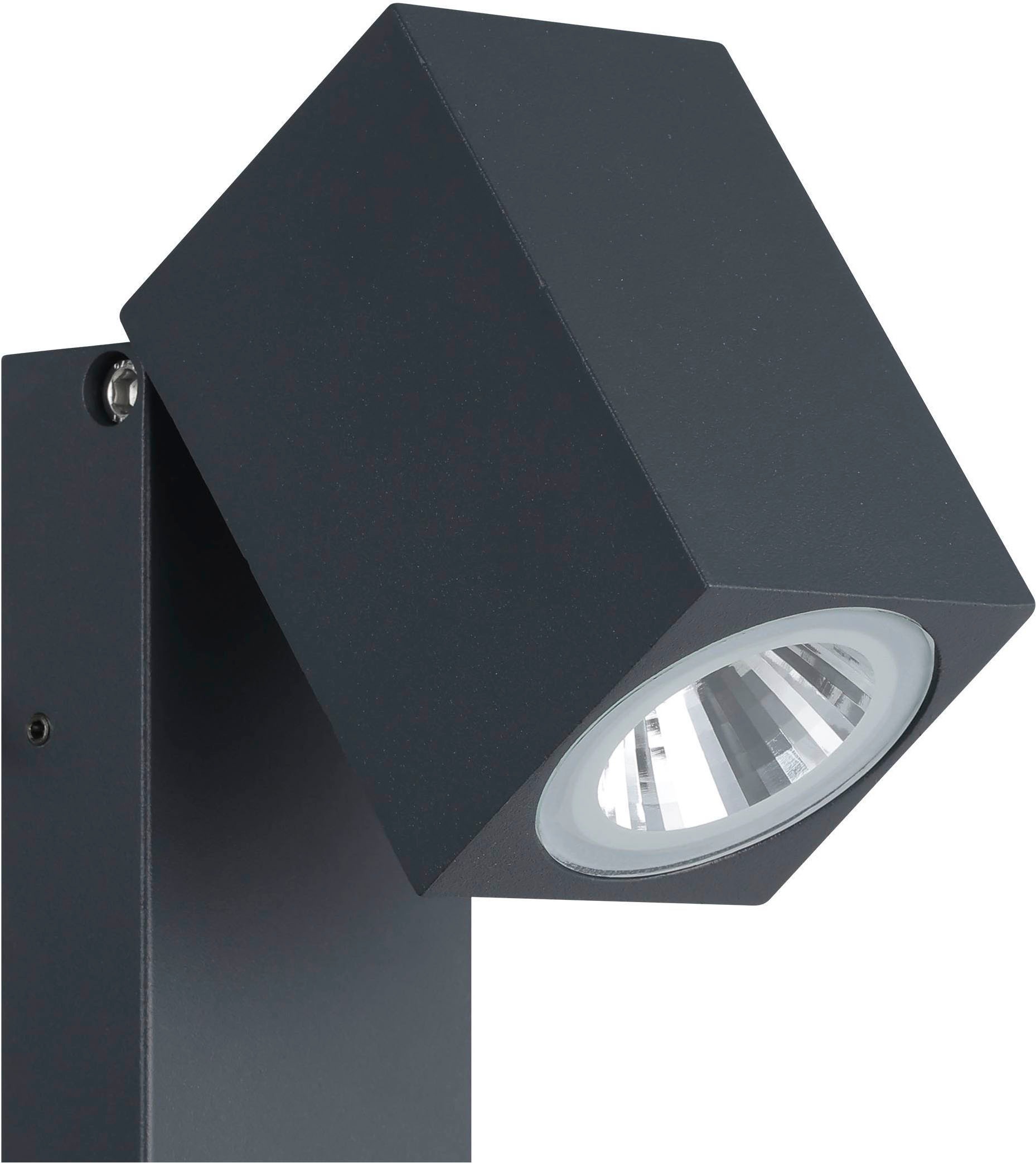 EGLO Wandleuchte »Sakeda Außen-Wandlampe, Außenleuchte, Aluguss, IP44, Außenlampe, Lampe« LED-Modul 1 Stk. Warmweiß