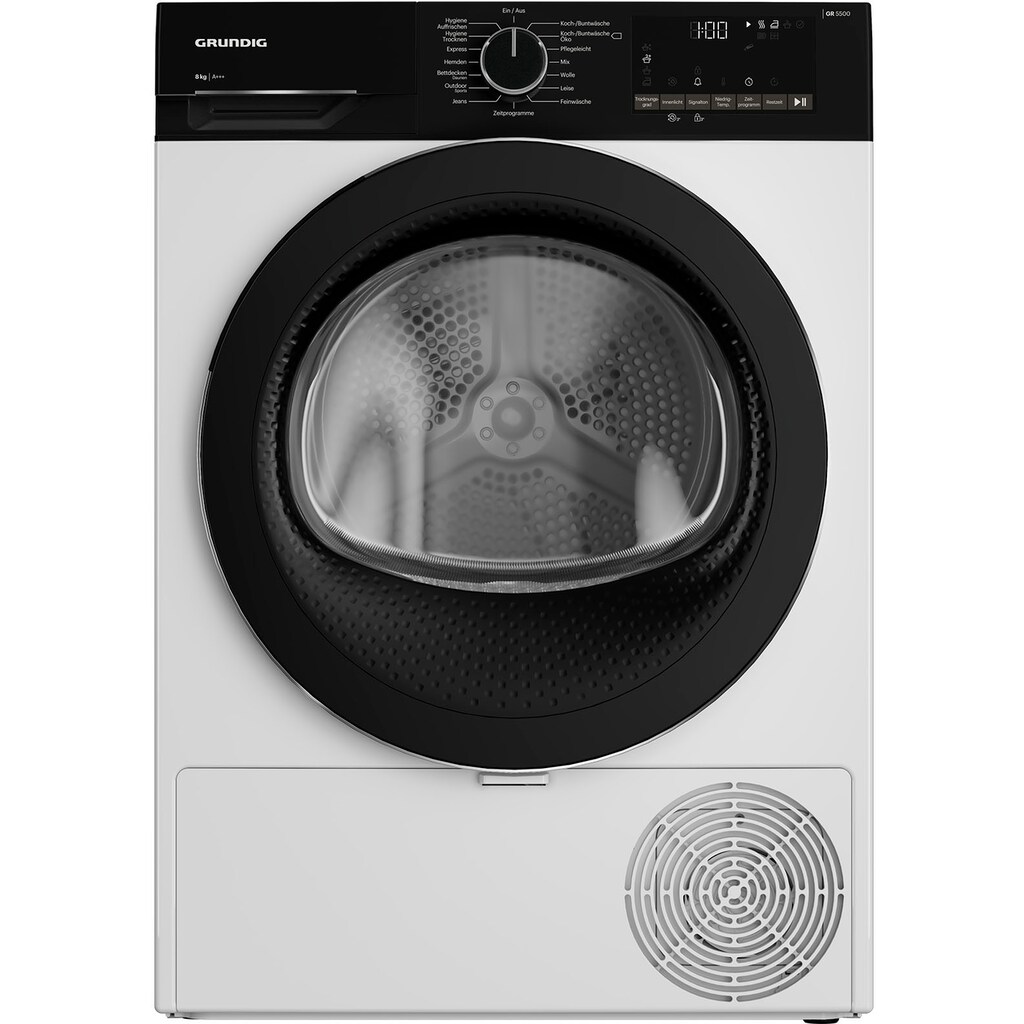 Grundig Wärmepumpentrockner »GT55824F12«, 8 kg