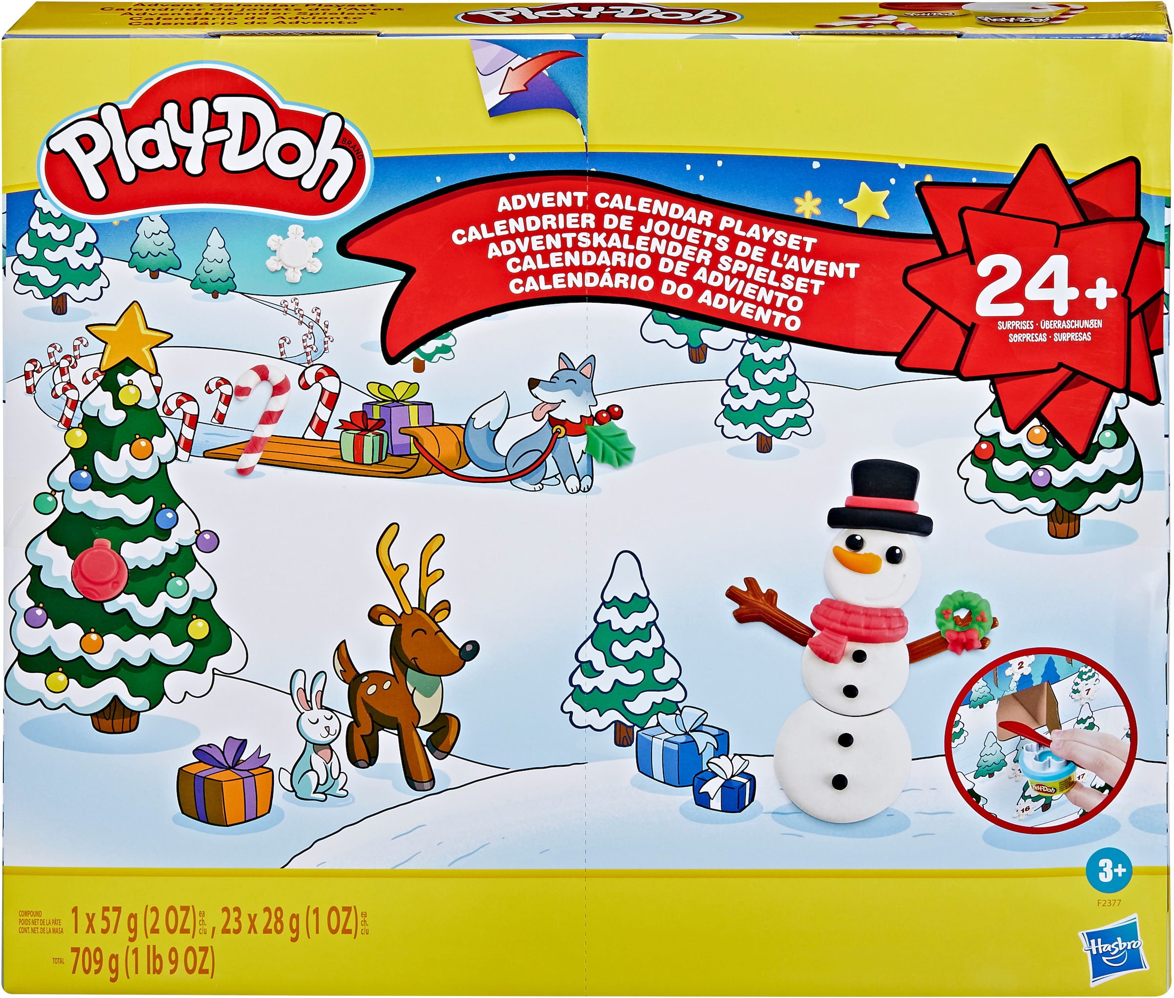 Hasbro Spielzeug-Adventskalender »Play-Doh Spielset«, ab 3 Jahren