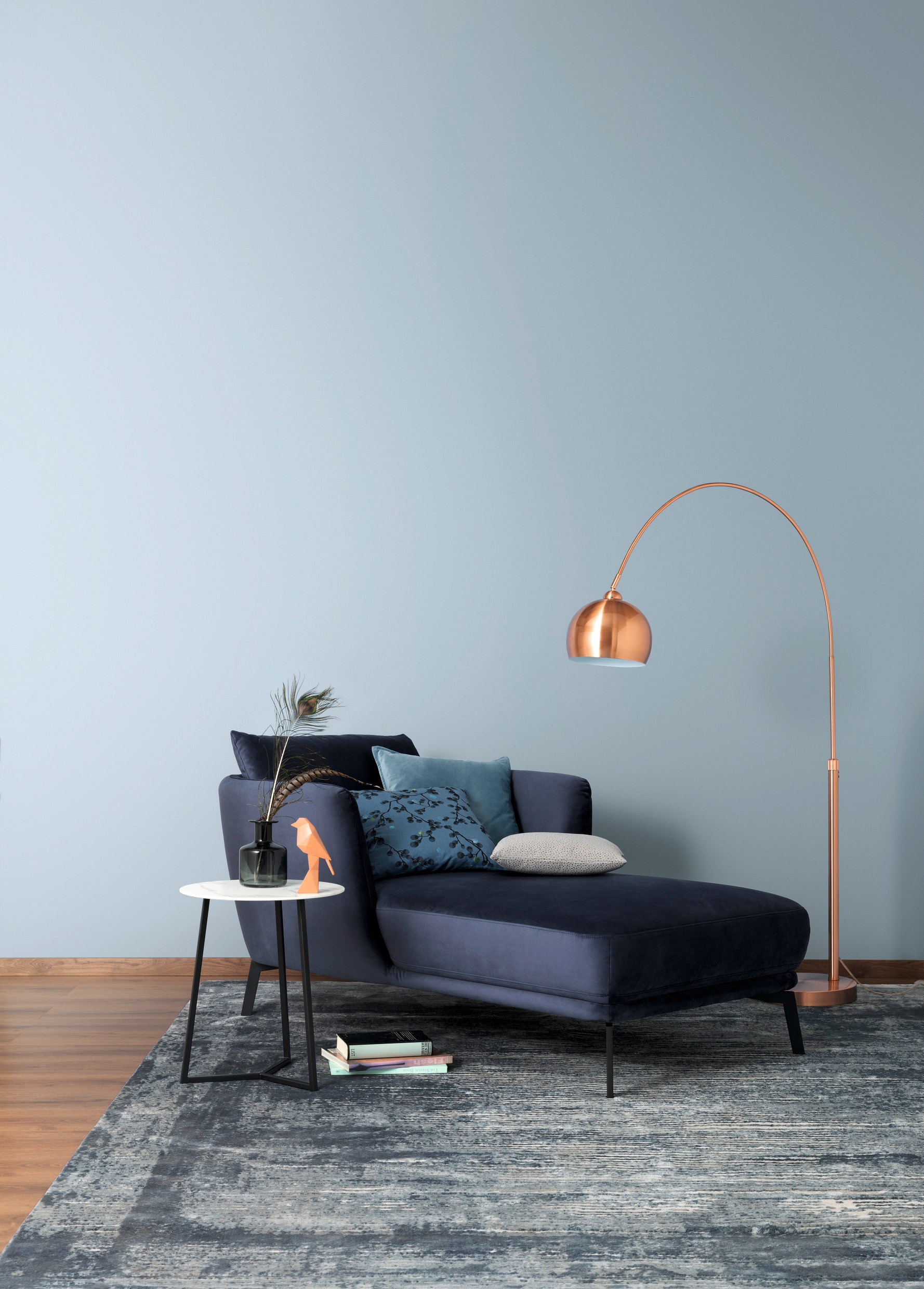 günstig Premium- BAUR SCHÖNER Blau FARBE hochdeckende Wandfarbe | WOHNEN »designfarben«, Wandfarbe, Farbwelt