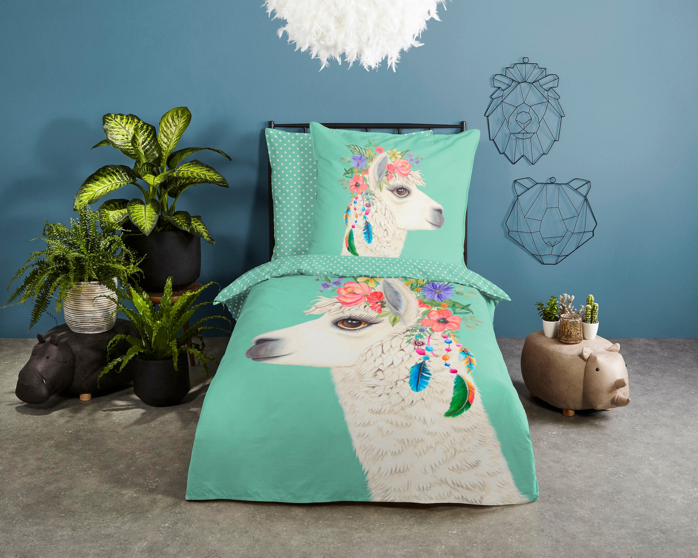 good morning Kinderbettwäsche "Joey" 2 Stk. tlg. Baumwolle, 135x200, Reißve günstig online kaufen