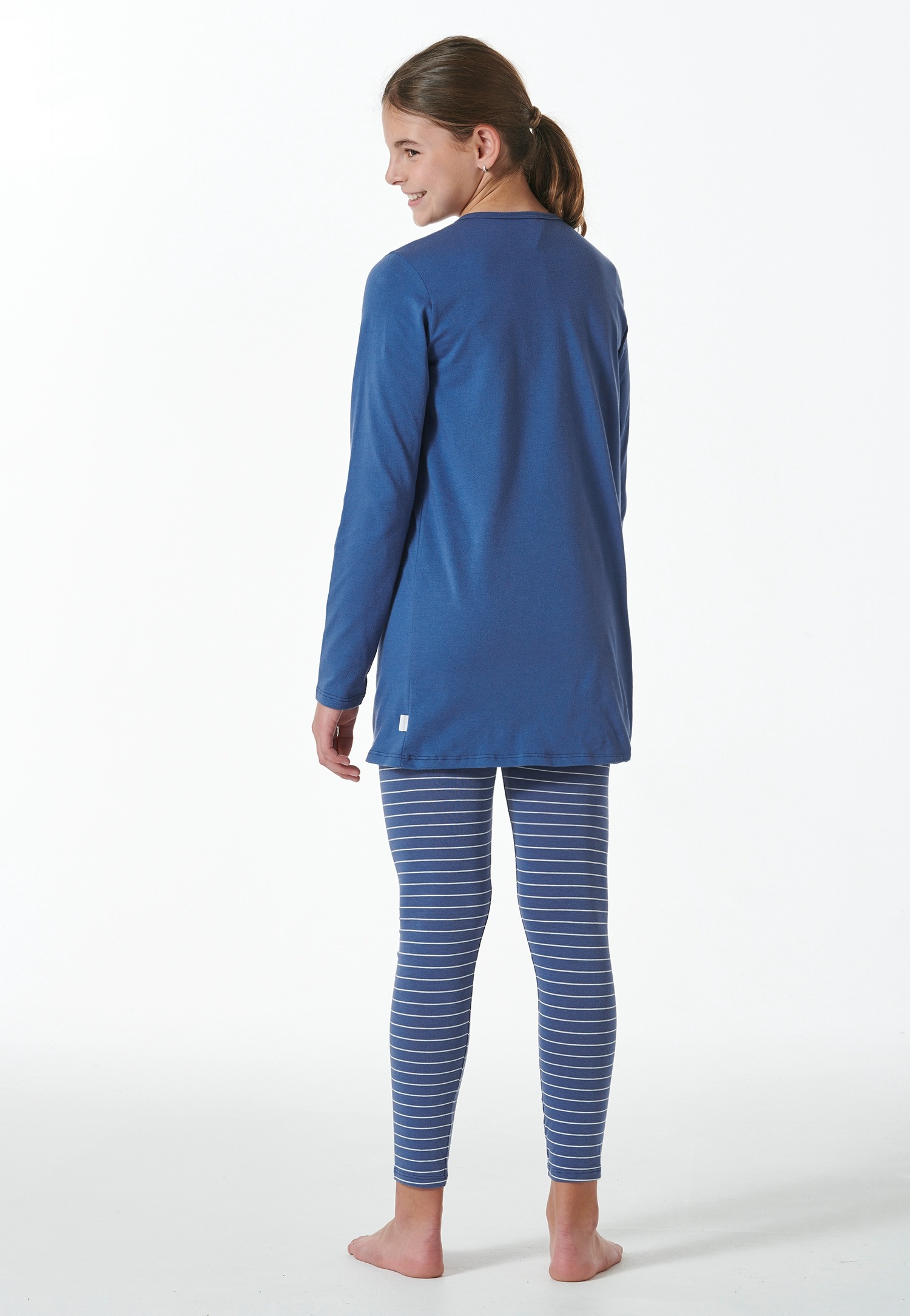 Thumbnail - Schiesser Schlafanzug "Horse World", 2 Stk. mit Motiv auf der Brust