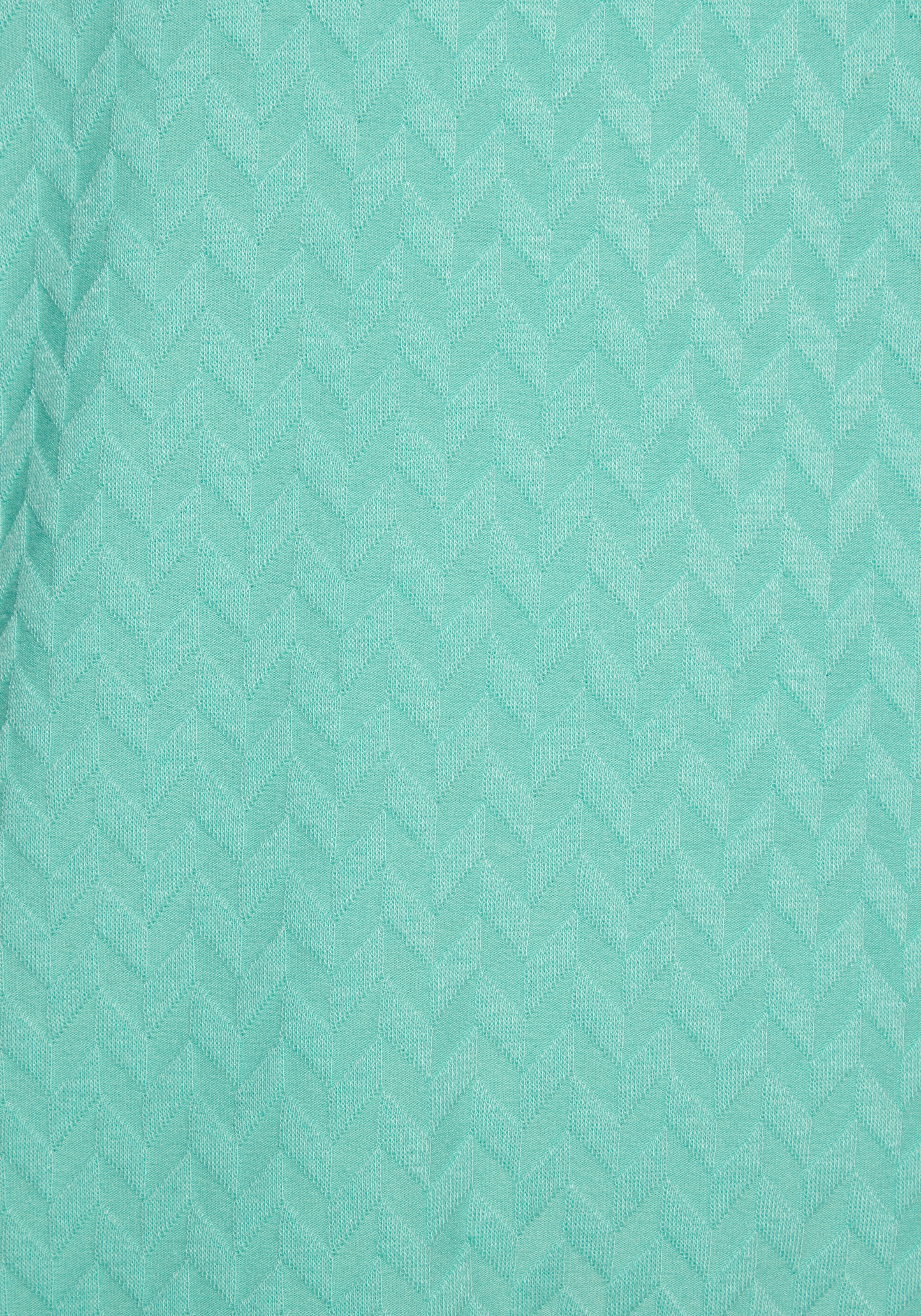 Vivance Kurzarmshirt »mit modischem Jacquard-Muster«, (Packung), mit schönem Jacqaurdmuster