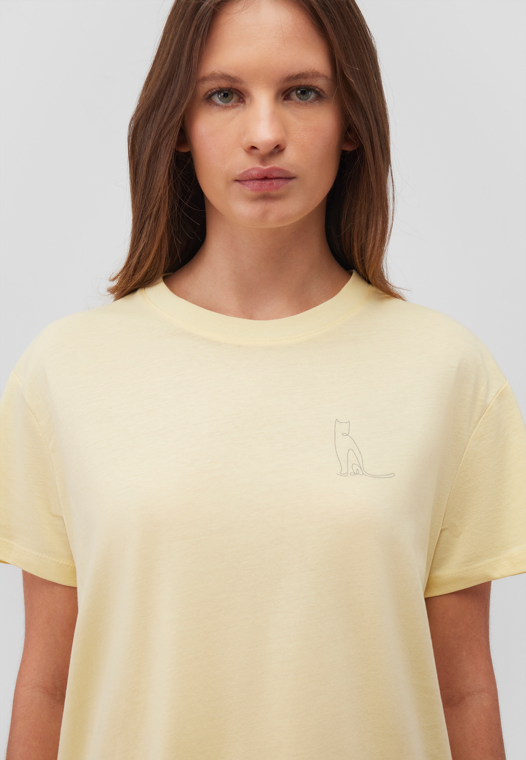 Mavi Rundhalsshirt »GRAPHIC TEES«, Katzen T-Shirt