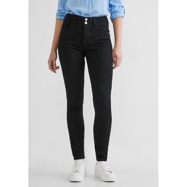 STREET ONE Slim-fit-Jeans, 5-Pocket-Style online bestellen | BAUR