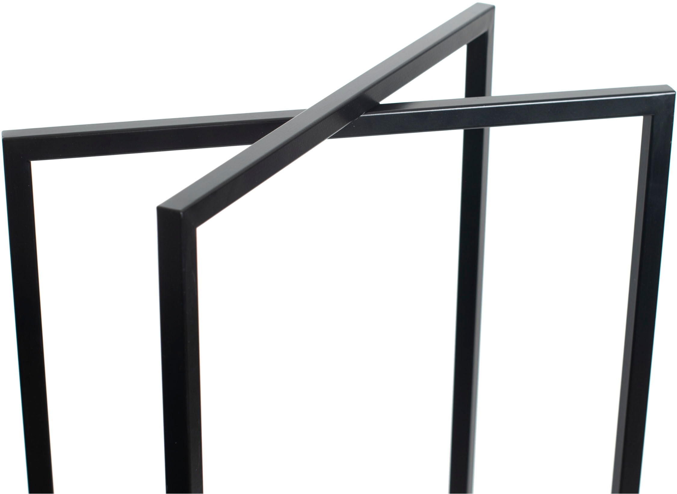 WESTMANN Kaminholzregal »Xavier«, schwarz, BxTxH: 40x20x120cm